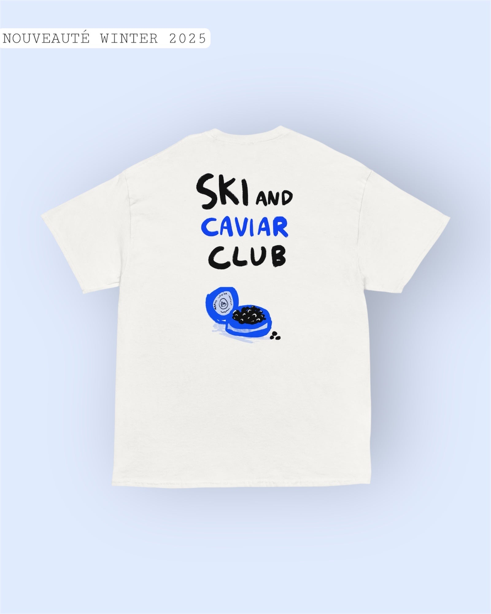 T-shirt SKI AND CAVIAR