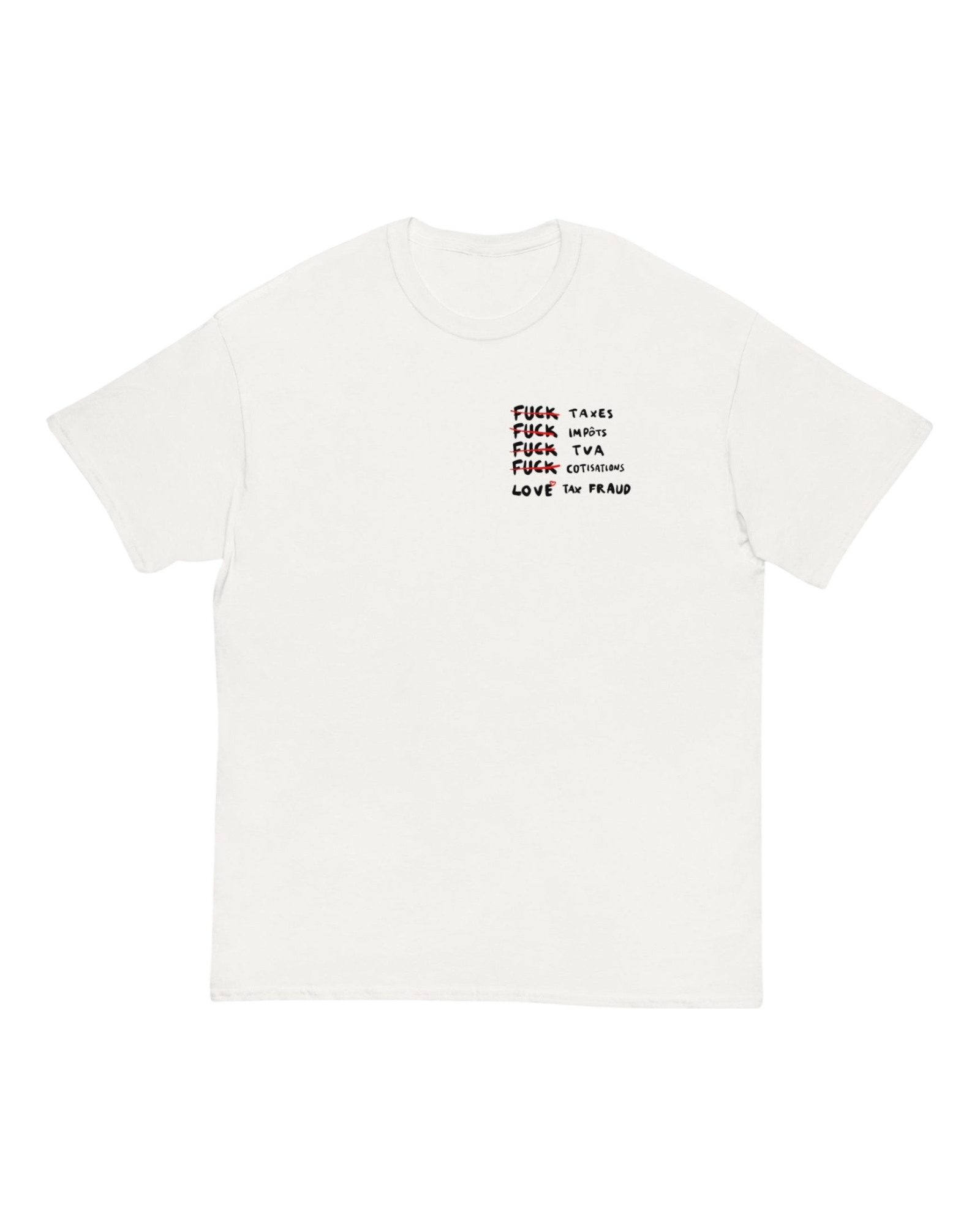 T-shirt F*CK - Édition limitée