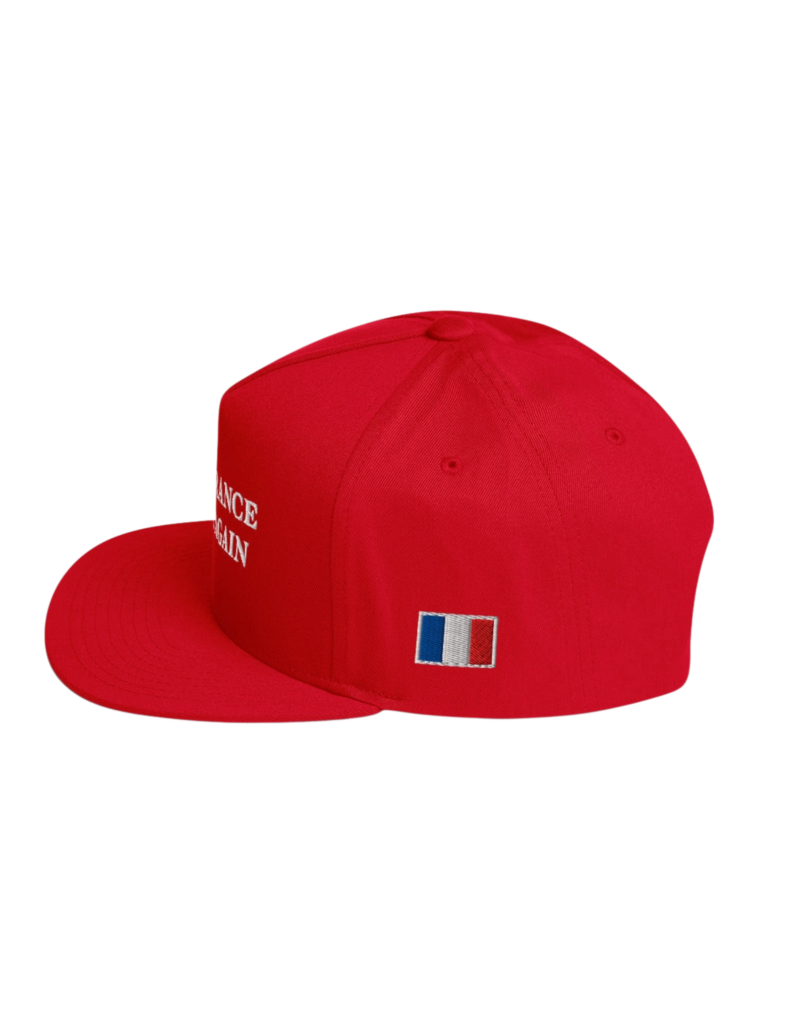 Casquette Brodée MAKE FRANCE GREAT AGAIN - Visière Plate