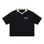 Unisex Color Block Polo Shirt