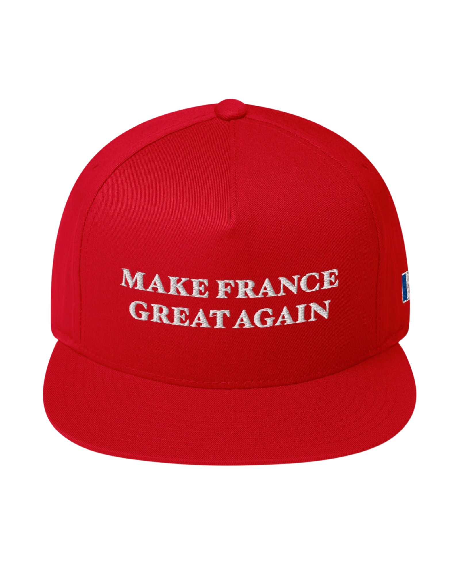 Casquette Brodée MAKE FRANCE GREAT AGAIN - Visière Plate