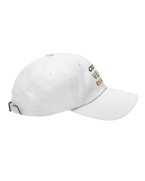Casquette brodée vraie richesse - MARIUS for MC PAO