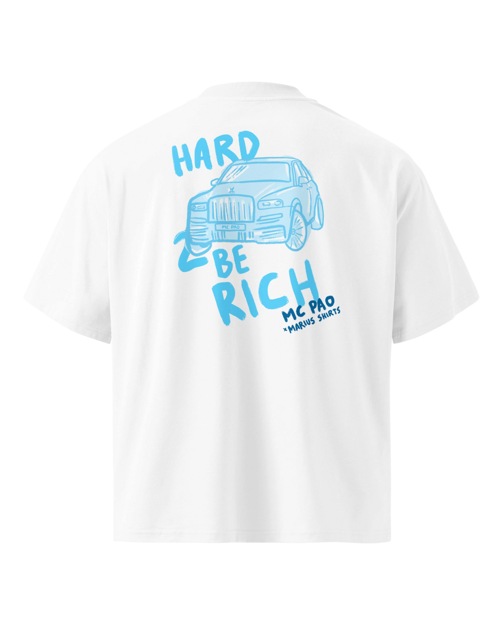 T-shirt HARD 2 BE RICH - PREMIUM OVERSIZED