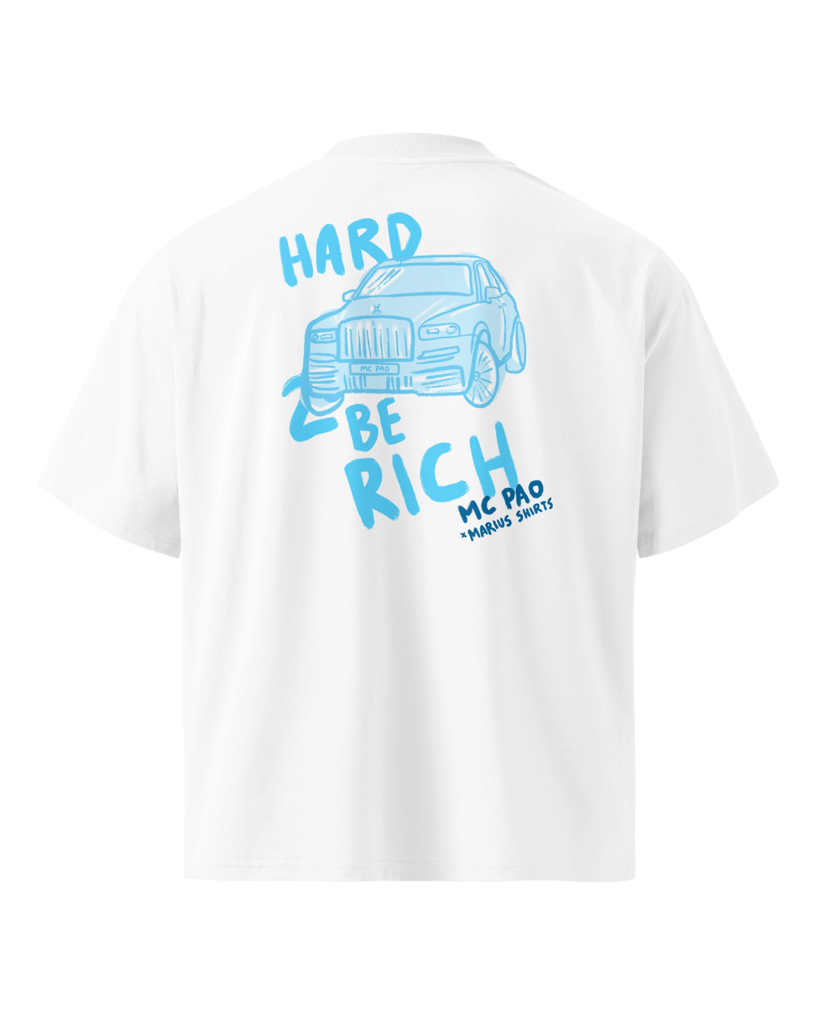 T-shirt HARD 2 BE RICH - PREMIUM OVERSIZED