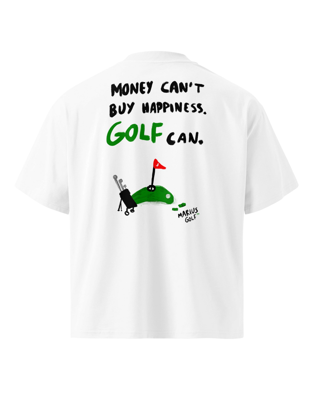 Marius Golf - Golf can buy Hapiness - Premium Oversize