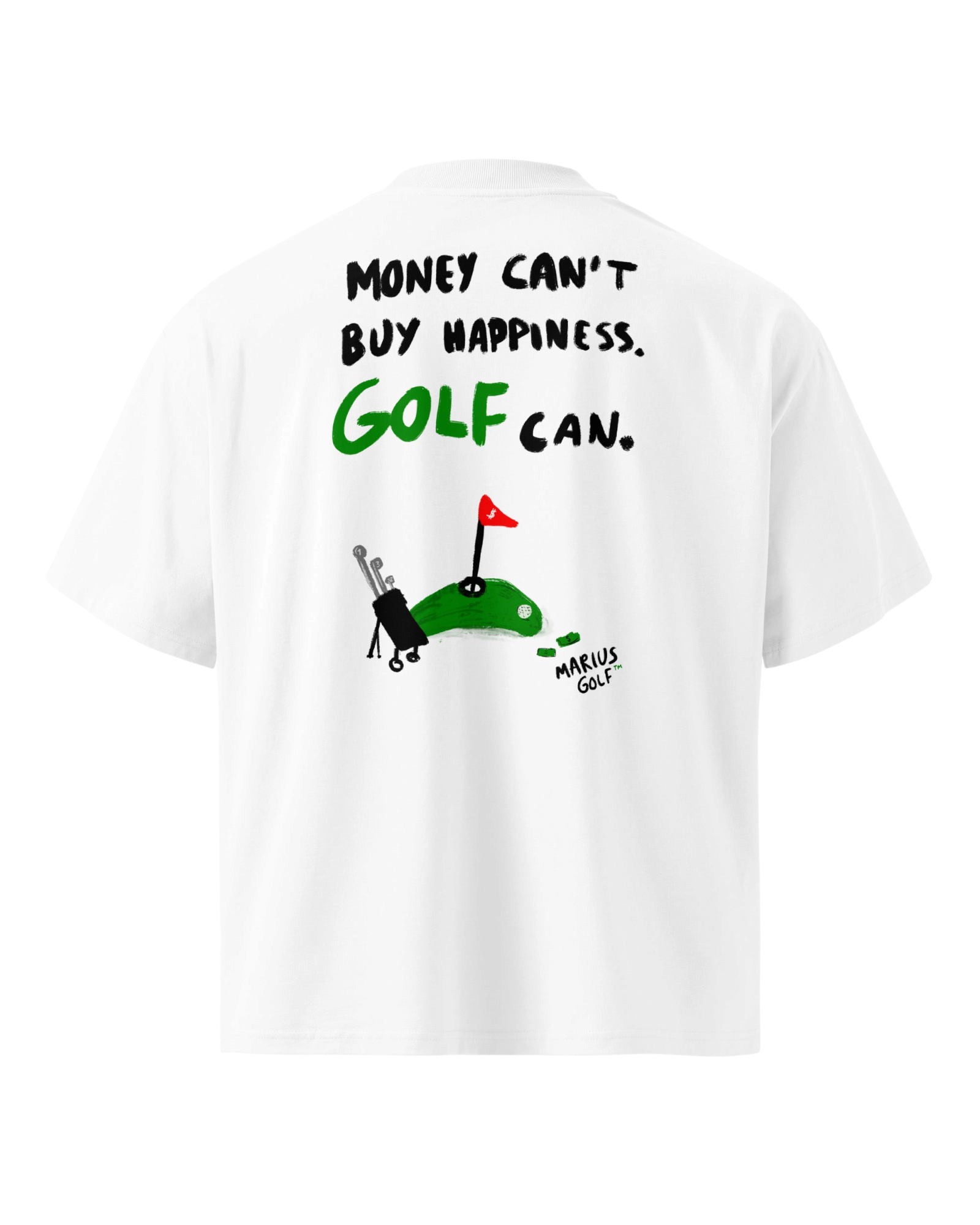 Marius Golf - Golf can buy Hapiness - Premium Oversize
