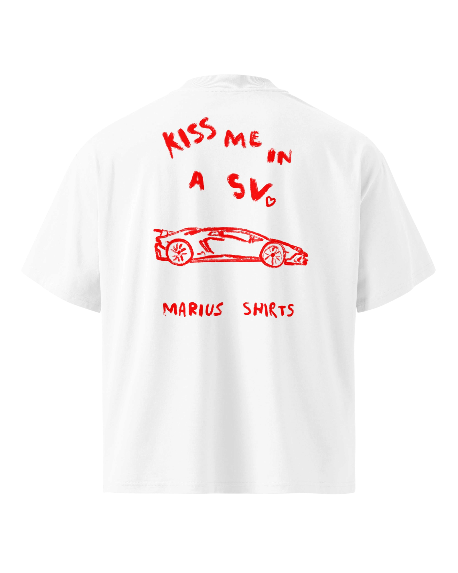 T-shirt KISS ME - PREMIUM OVERSIZED