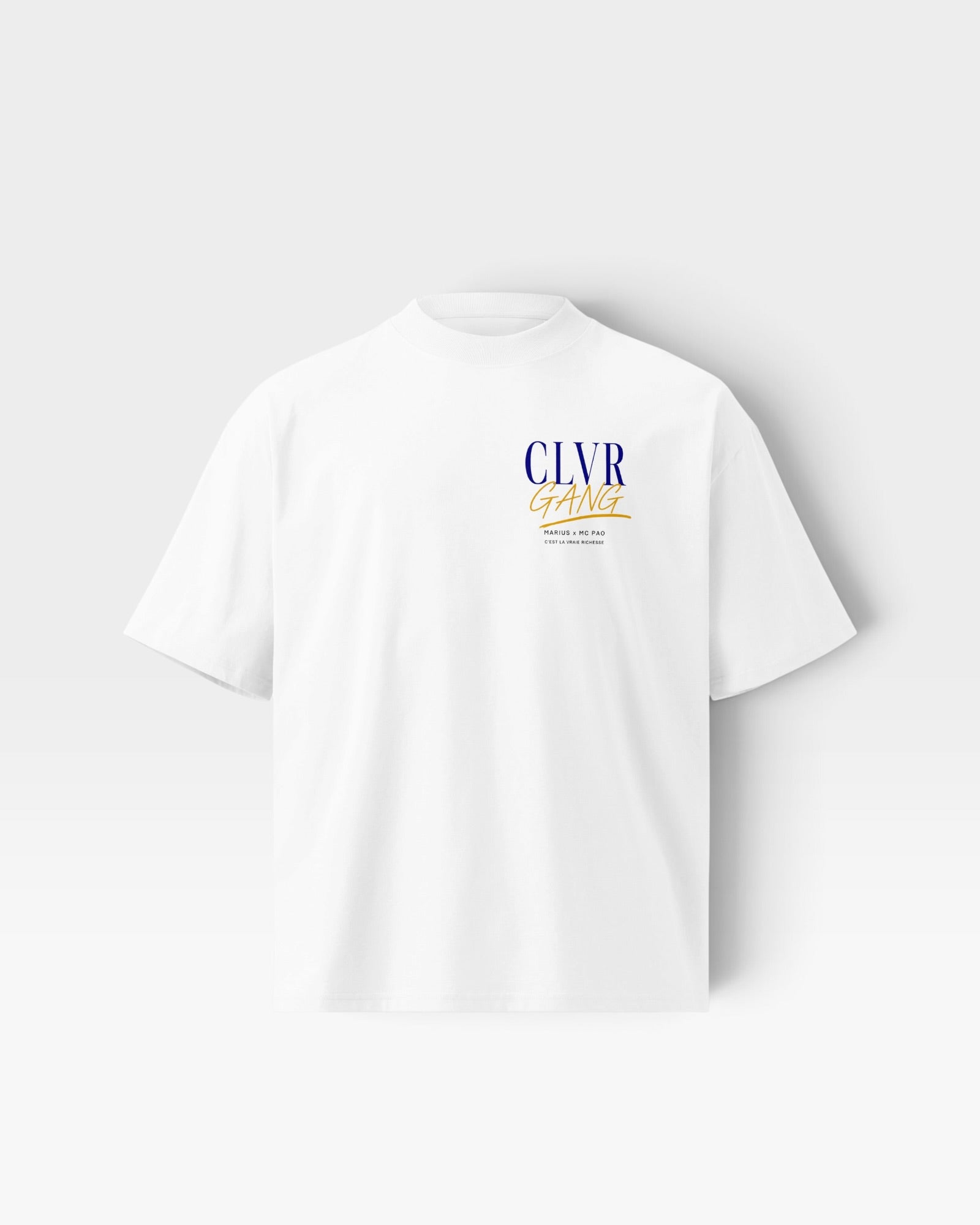 T-shirt « CRVL » BLEU ROYAL by MC PAO - OVERSIZE