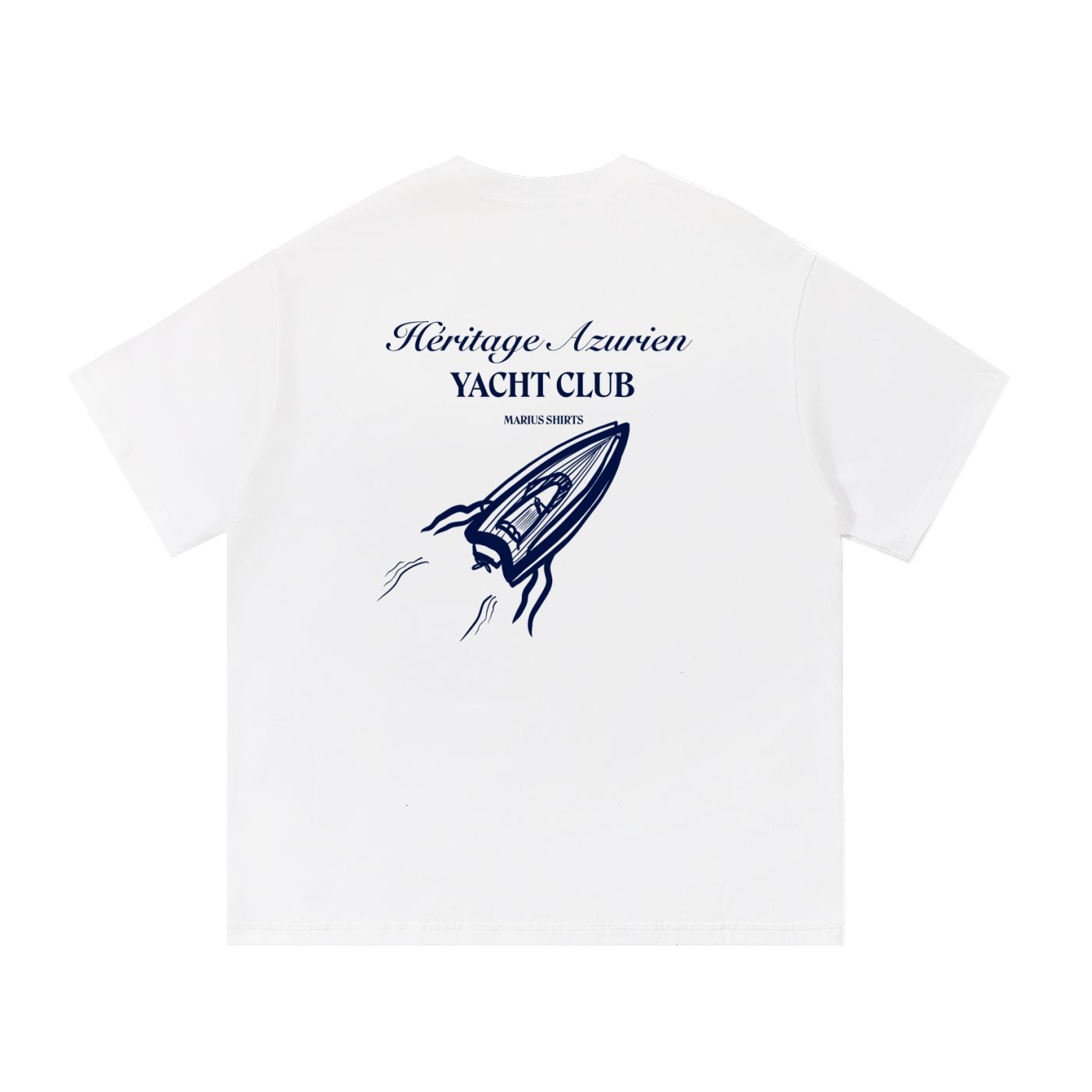 T-Shirt YACHT CLUB - Héritage Azurien