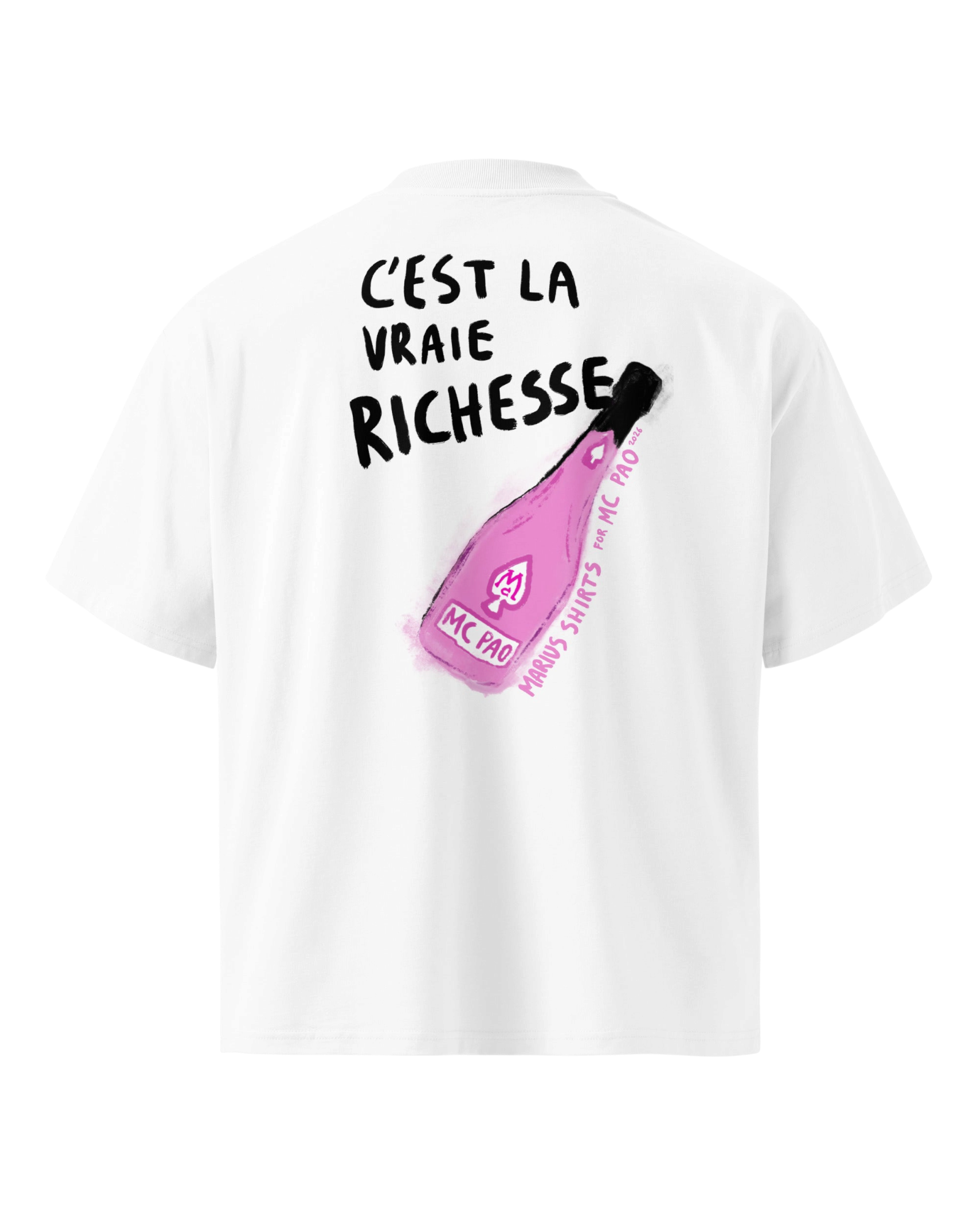 T-shirt VRAIE RICHESSE Édition Spéciale - PREMIUM OVERSIZE