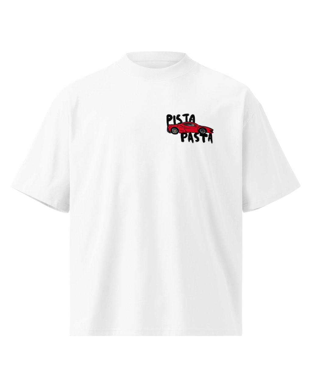 T-shirt CARS AND PASTAS - PREMIUM OVERSIZED