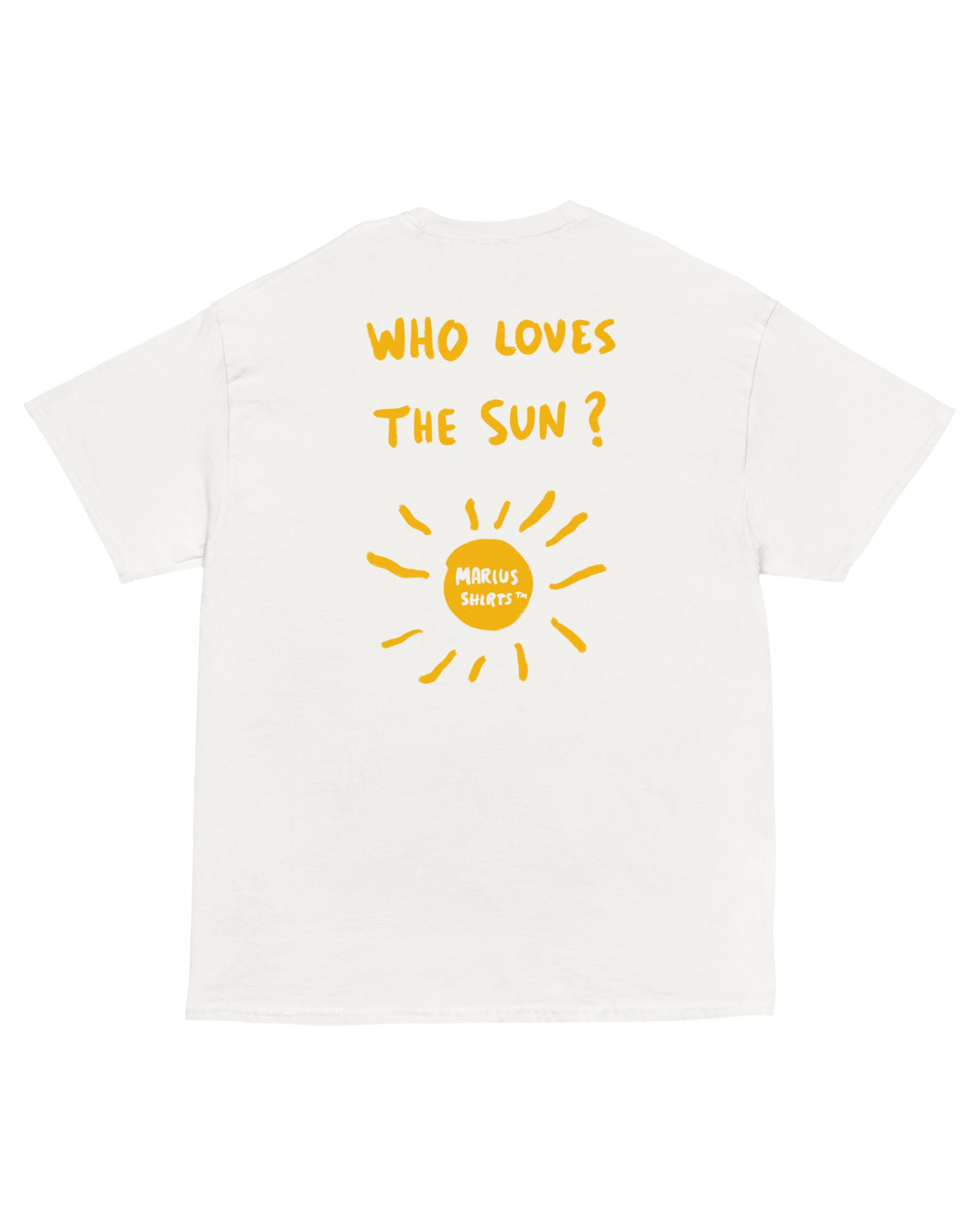 T-shirt Who Loves the Sun ?