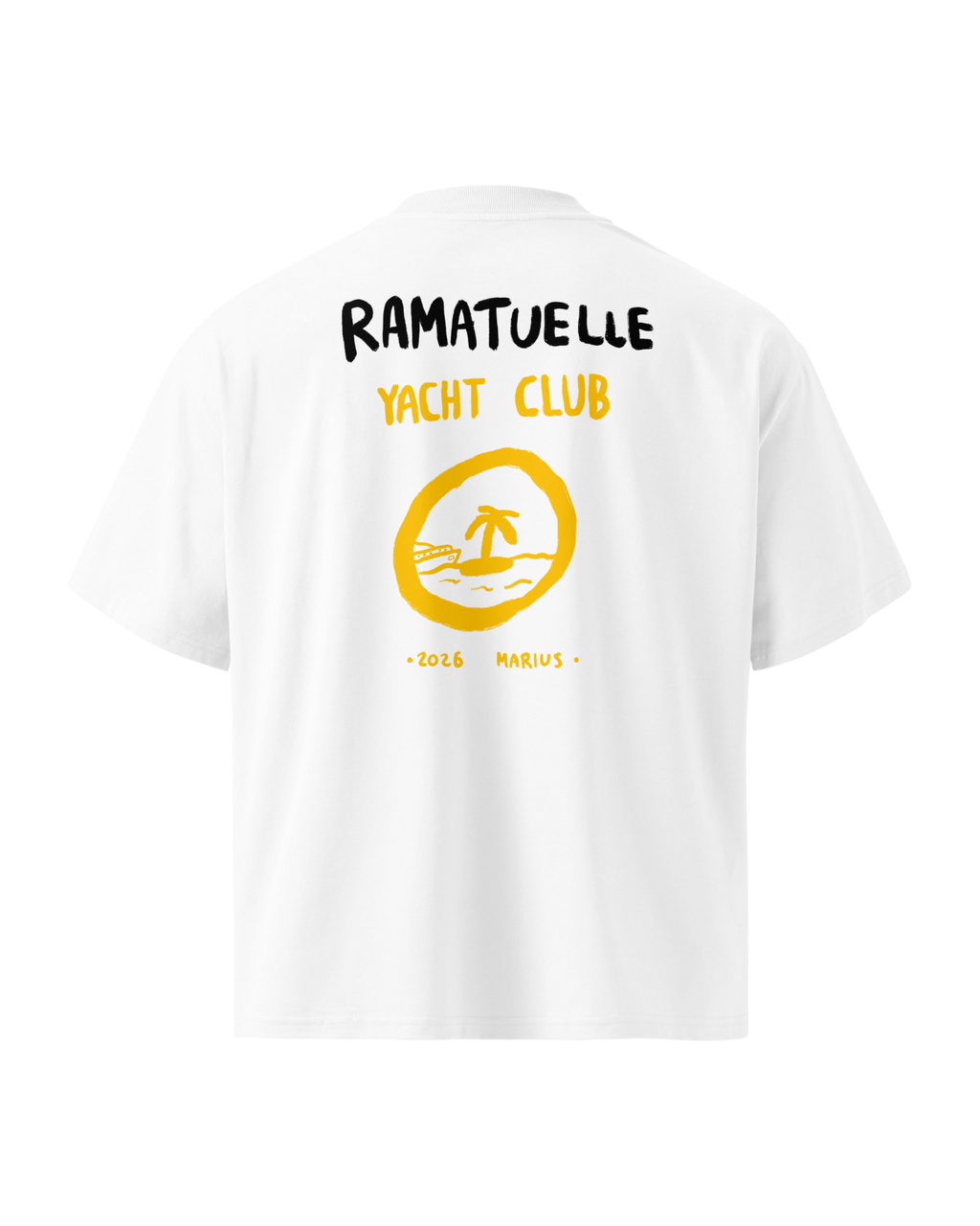 T-shirt RAMATUELLE YACHT CLUB - PREMIUM OVERSIZE