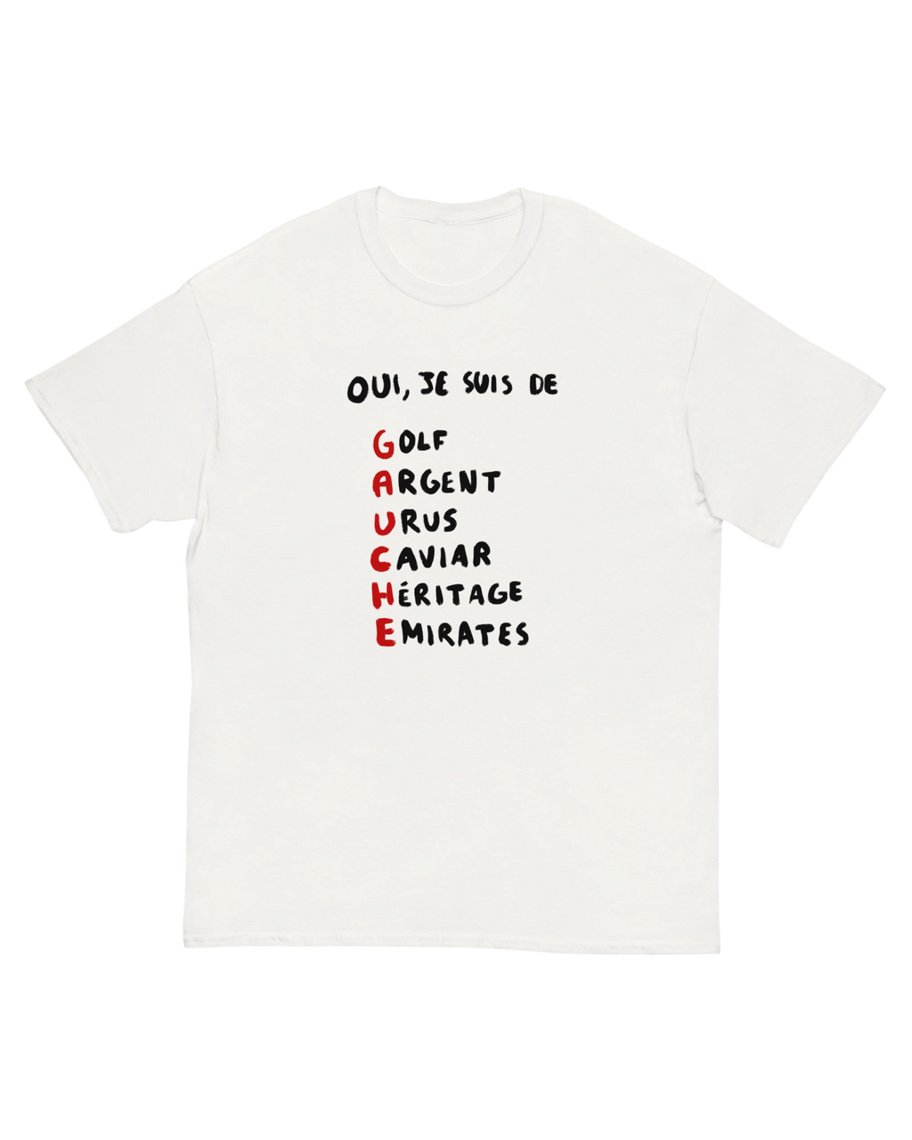 T-shirt GAUCHE