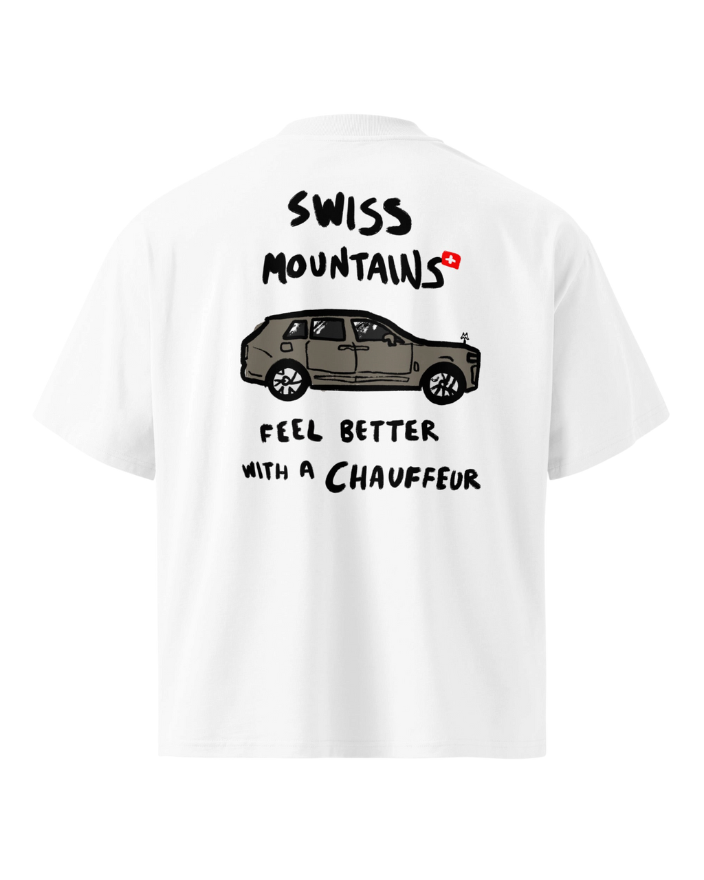 T-shirt SWISS CHAUFFEUR - PREMIUM OVERSIZED