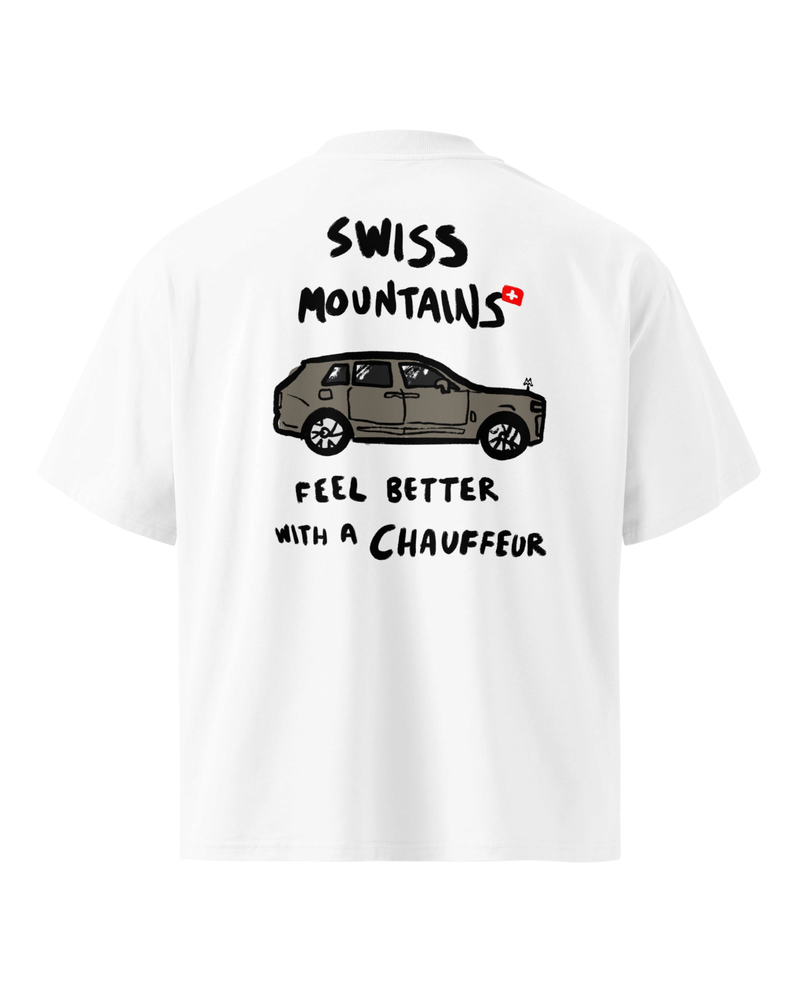 T-shirt SWISS CHAUFFEUR - PREMIUM OVERSIZED
