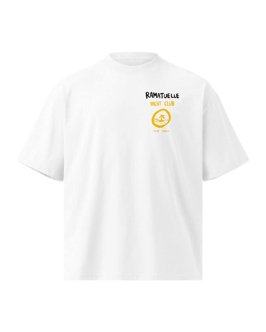 T-shirt RAMATUELLE YACHT CLUB - PREMIUM OVERSIZE