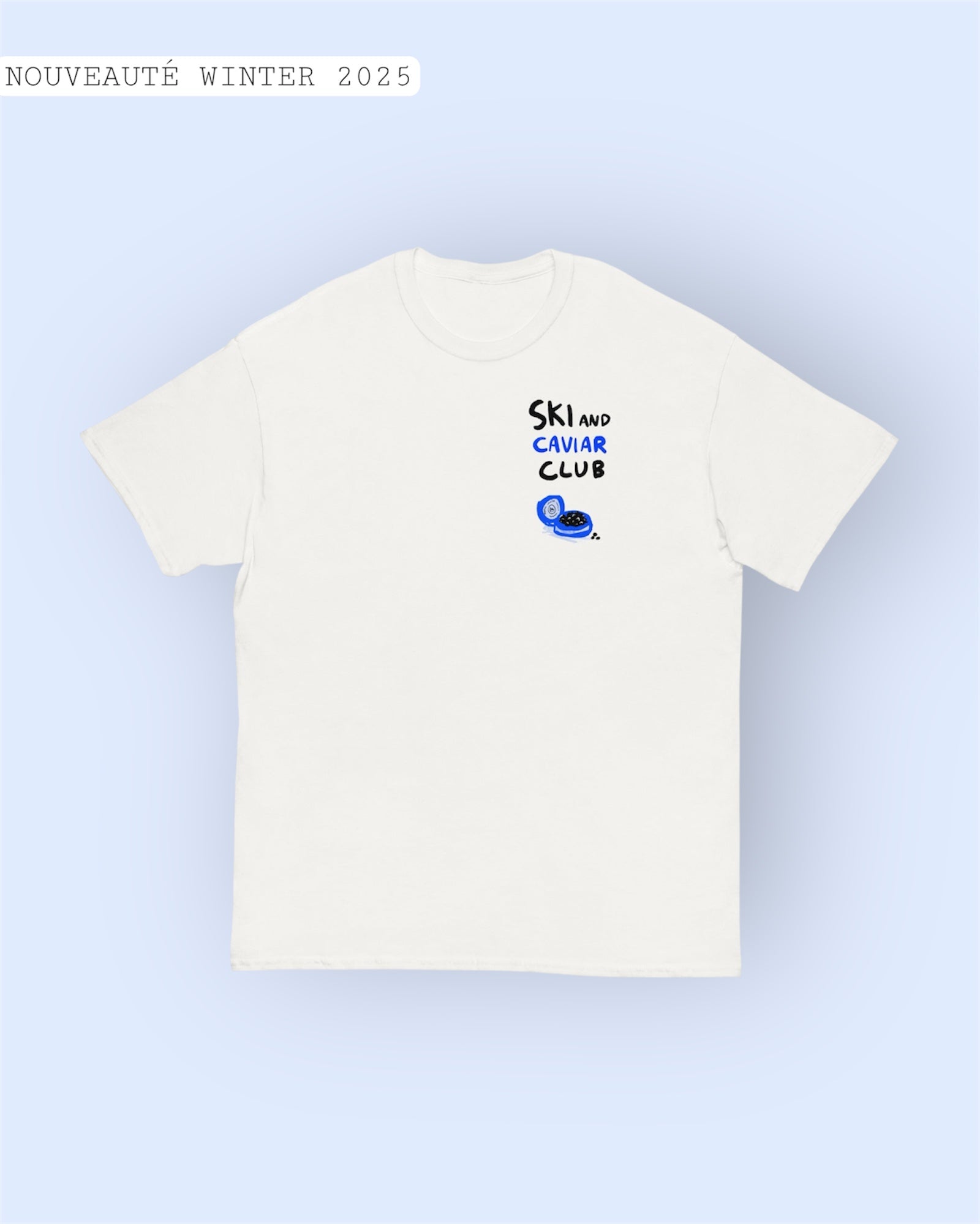 T-shirt SKI AND CAVIAR