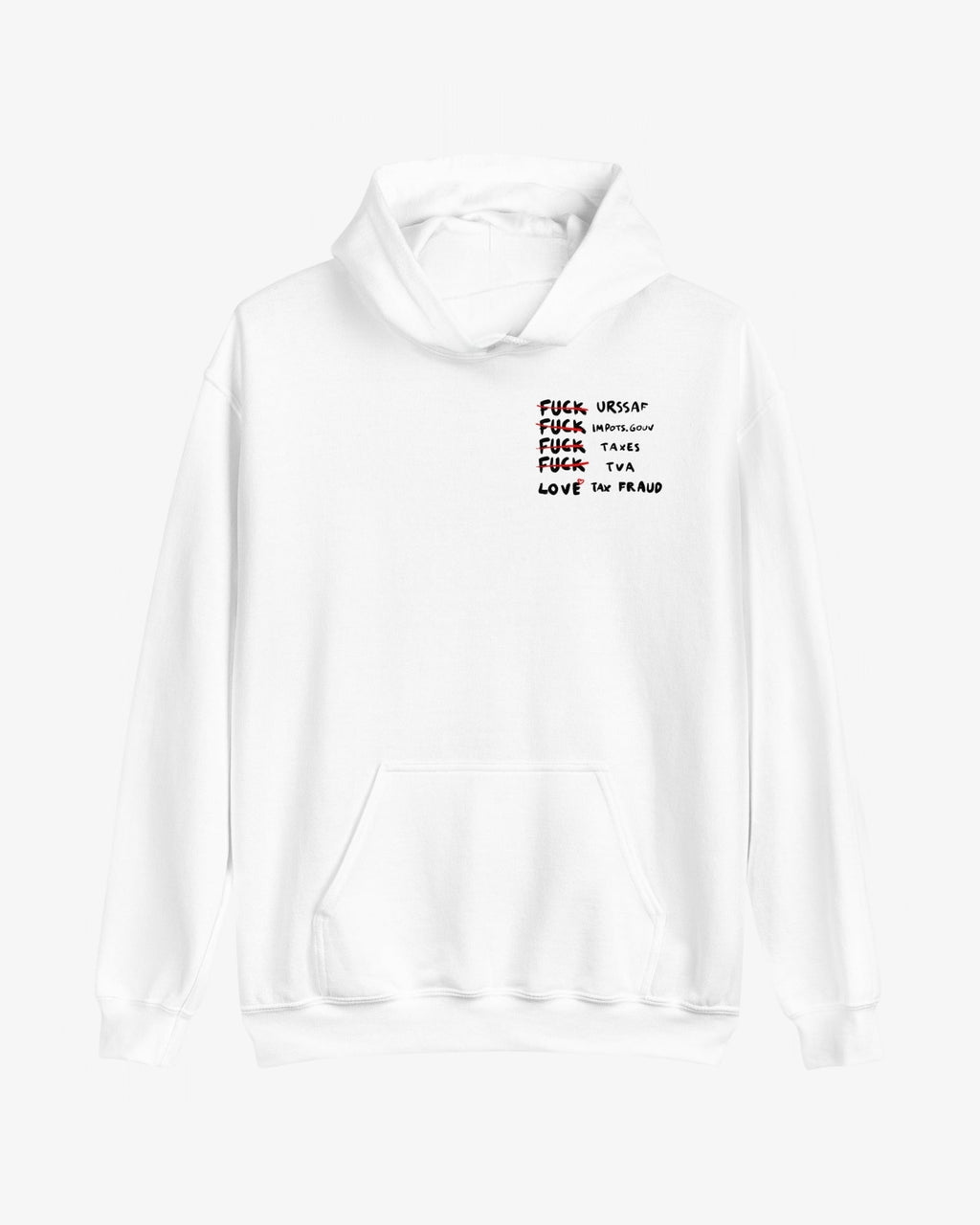 SWEAT UNISEXE TAX FRAUD