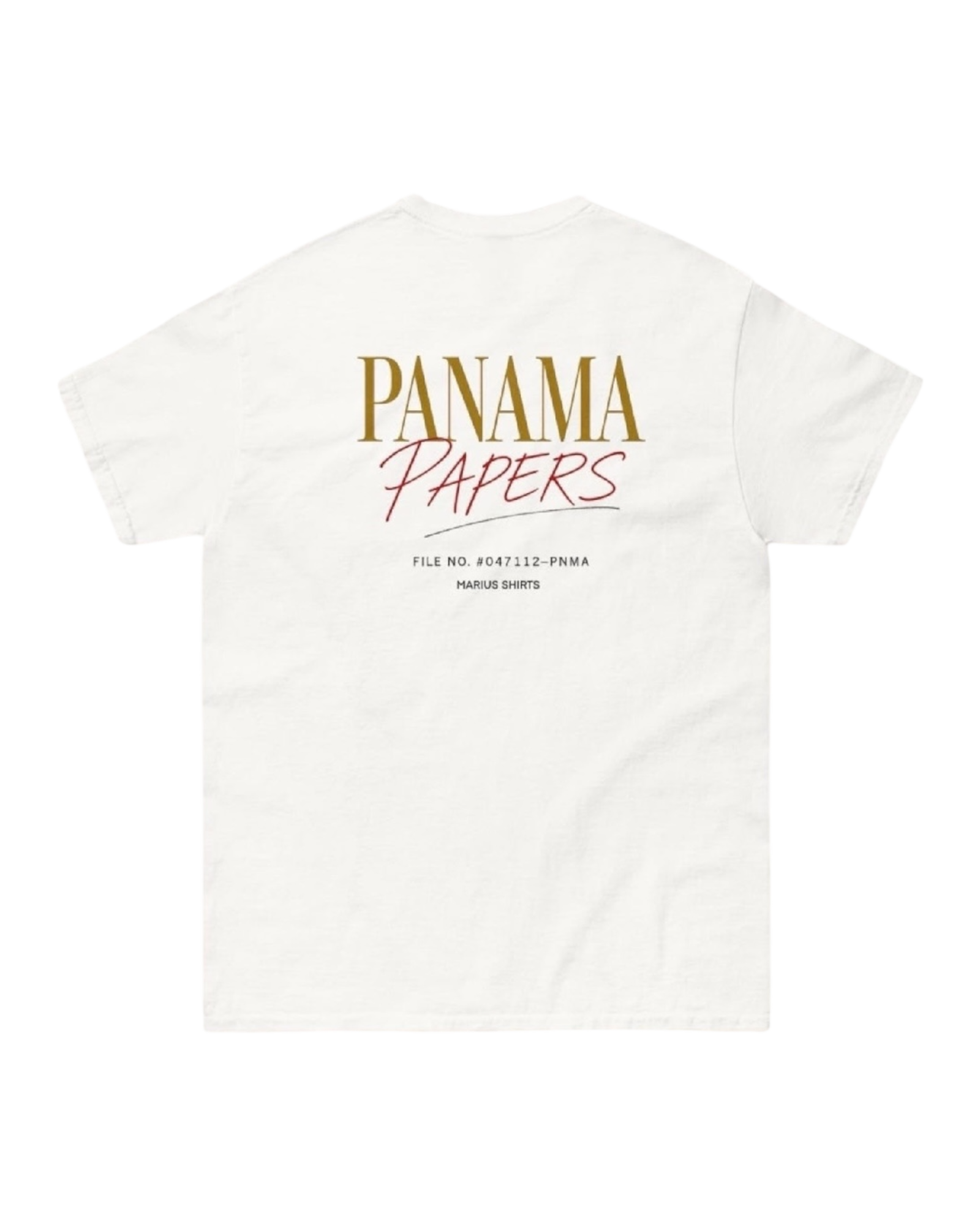 T-shirt PANAMA PAPERS - Édition Limitée