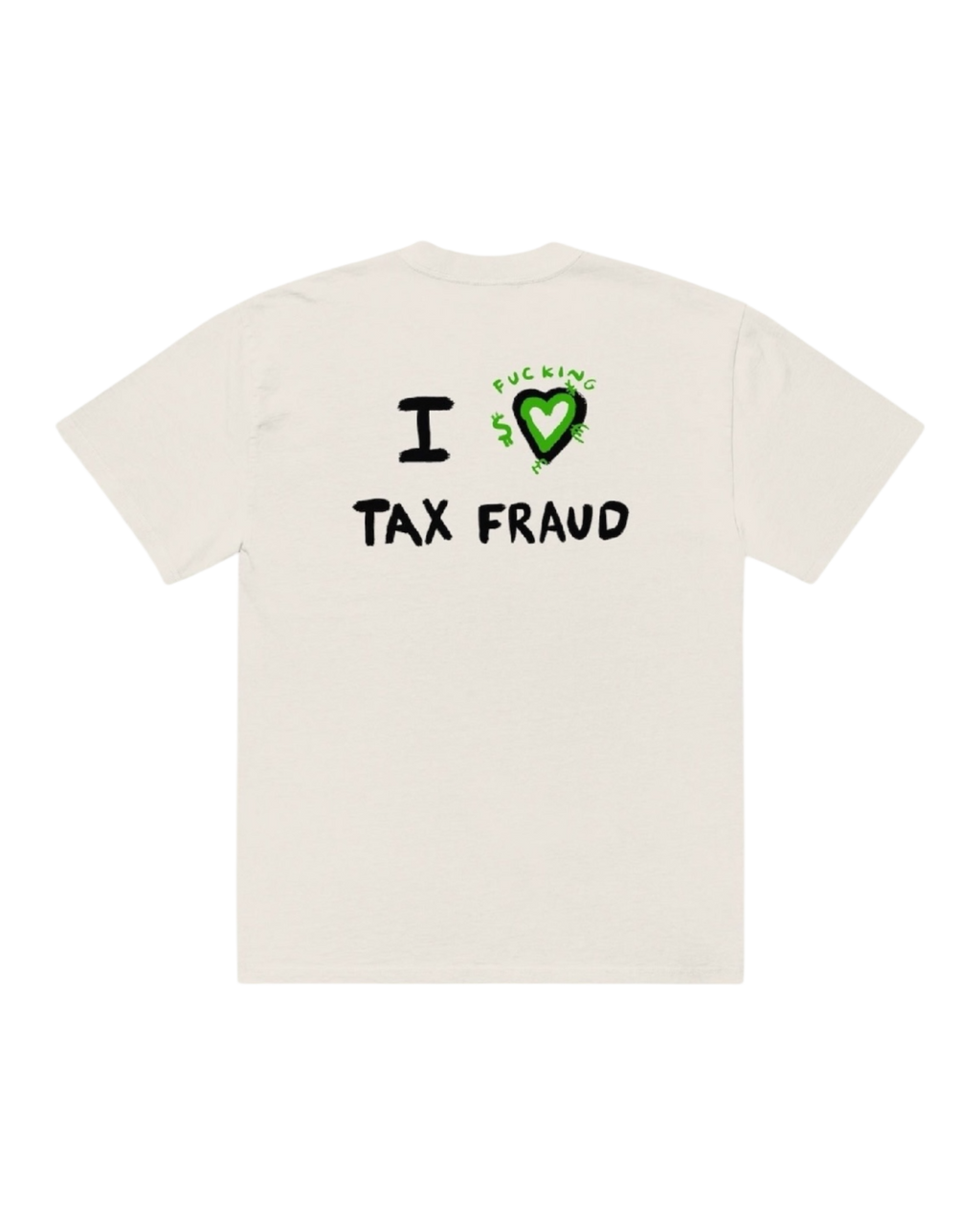 T-shirt PREMIUM - TAXES - Épais, Oversize et délavé