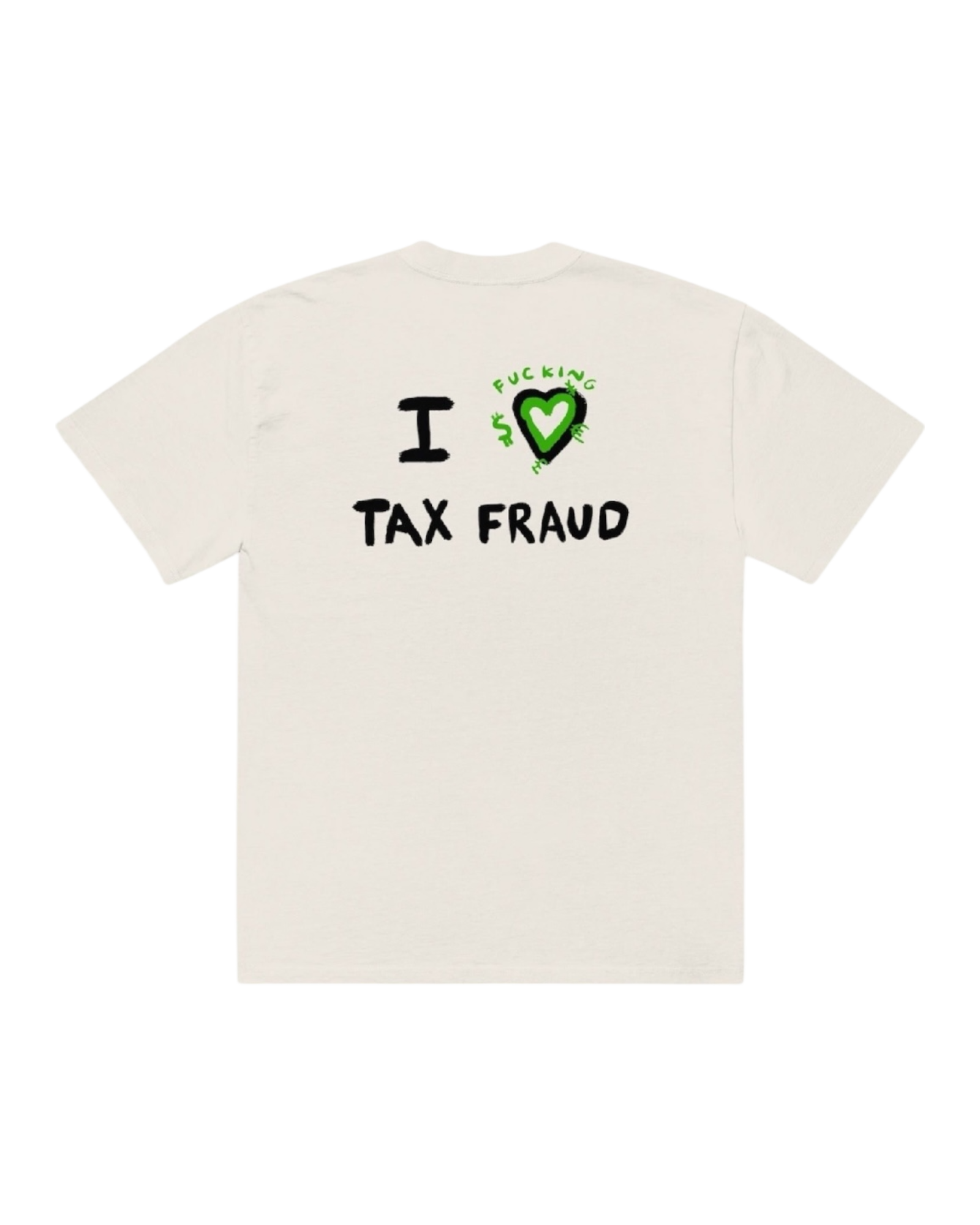 T-shirt PREMIUM - TAXES - Épais, Oversize et délavé