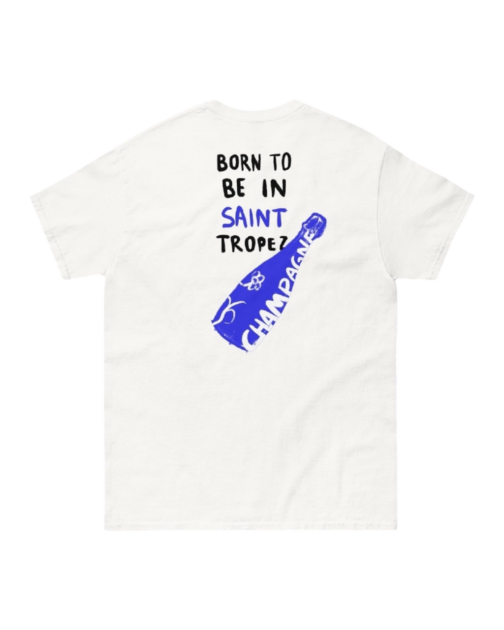 T-shirt BORN TO BE IN ST-TROPEZ