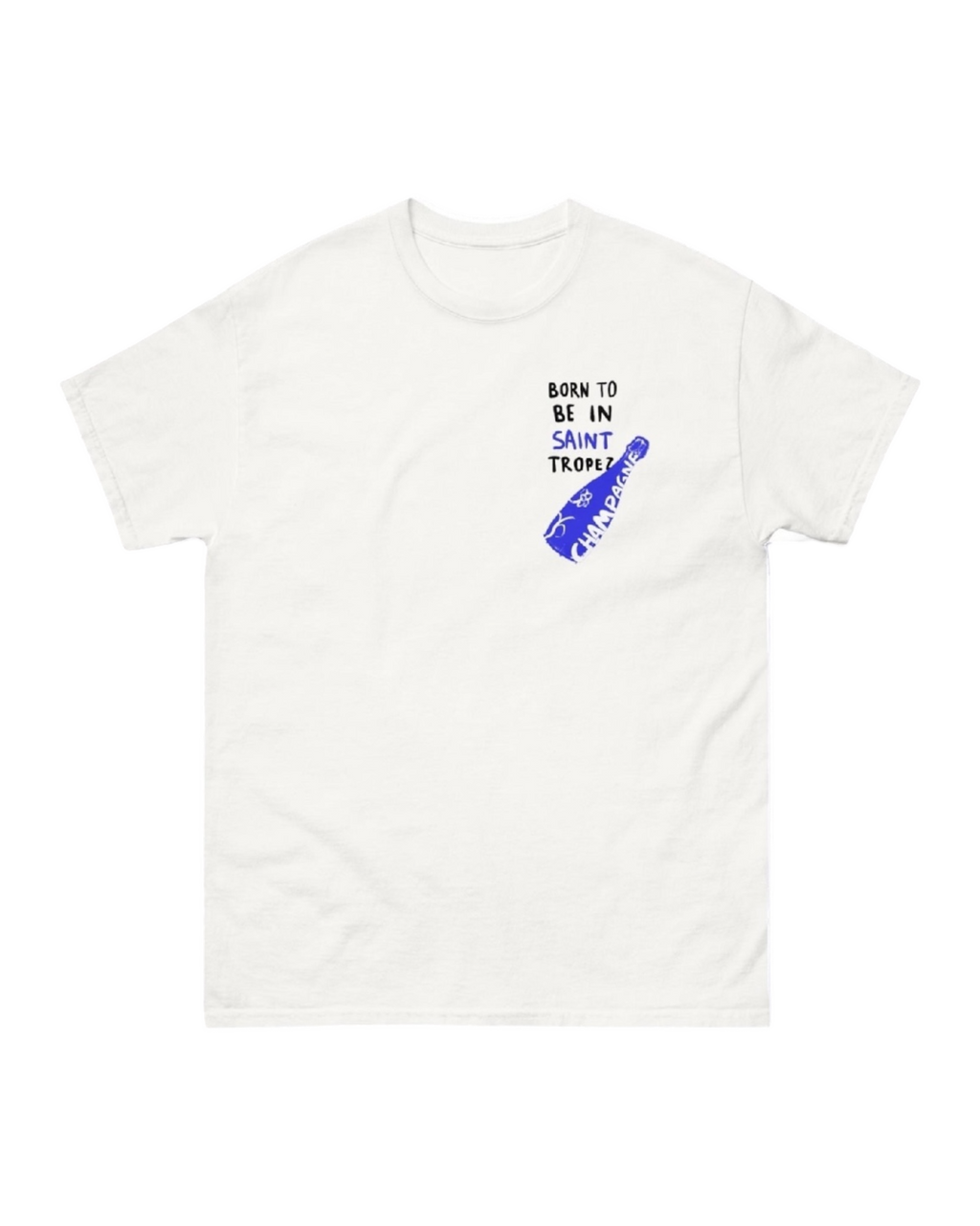 T-shirt BORN TO BE IN ST-TROPEZ