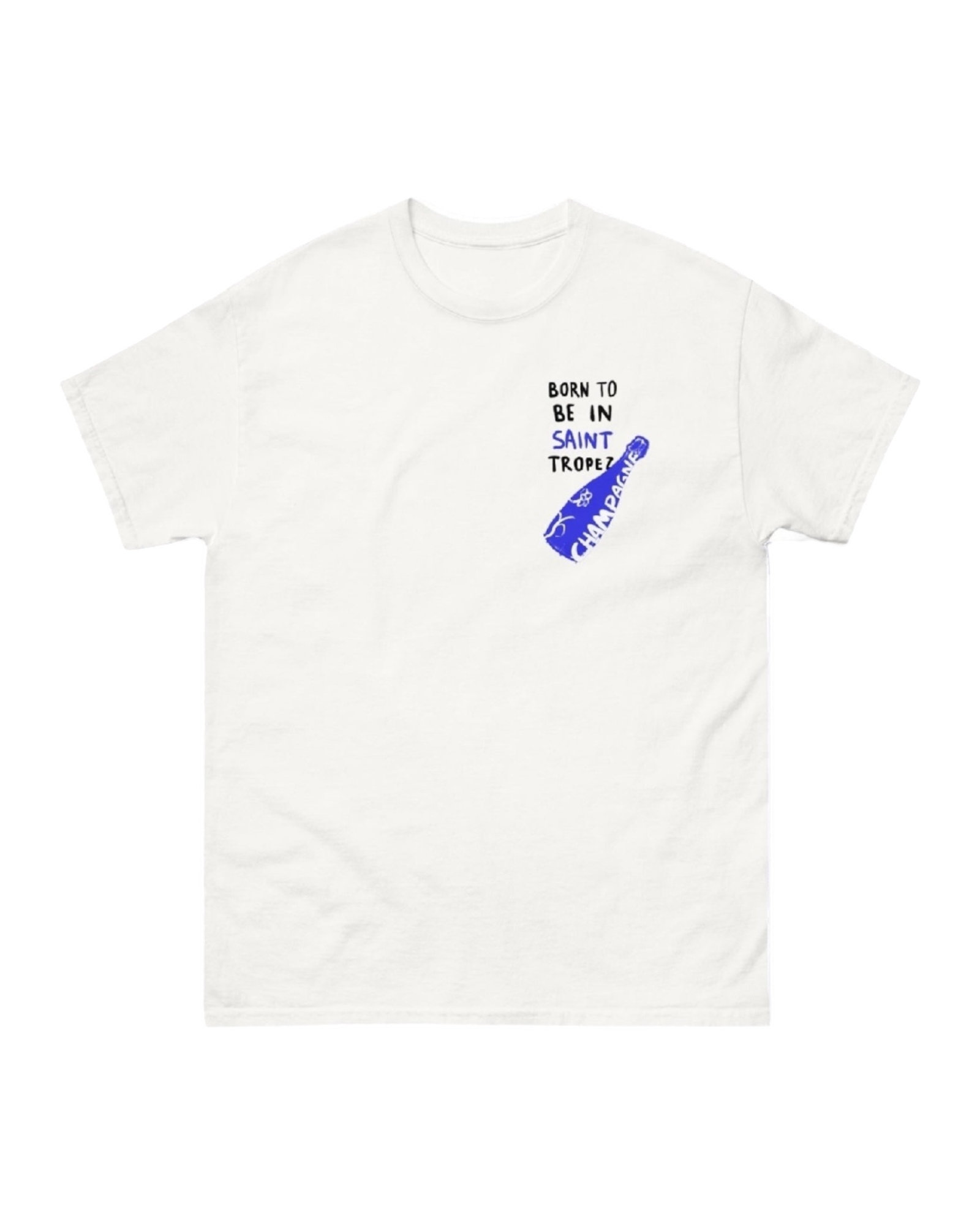 T-shirt BORN TO BE IN ST-TROPEZ