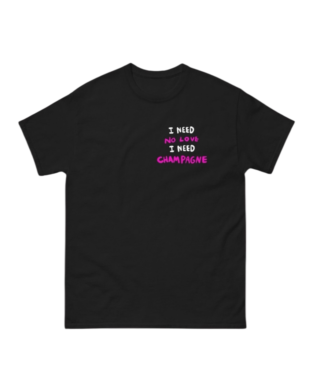 T-shirt Champagne Rose