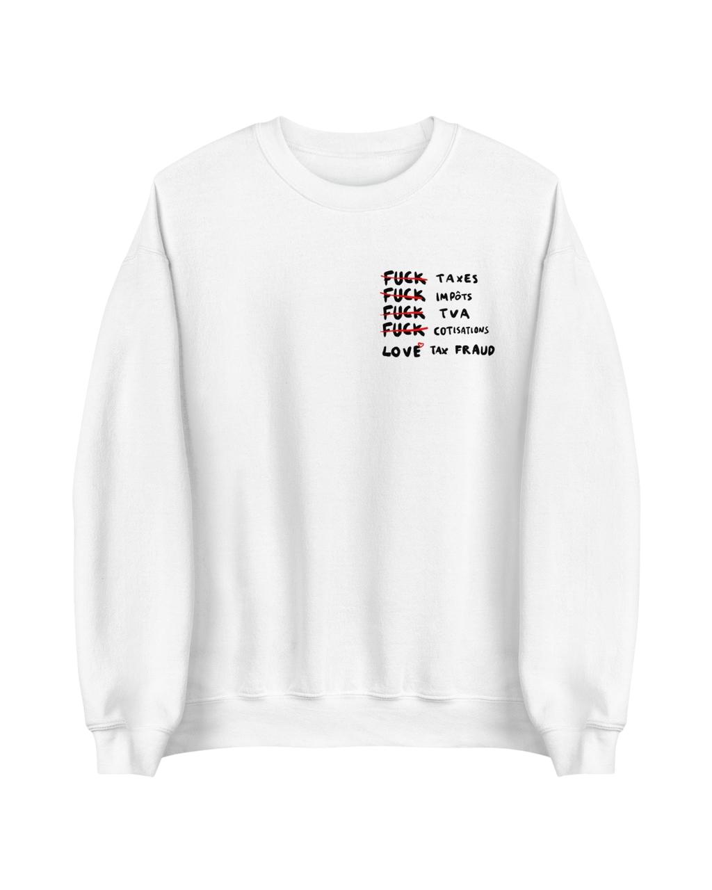 Felpa F*CK - EDIZIONE LIMITATA