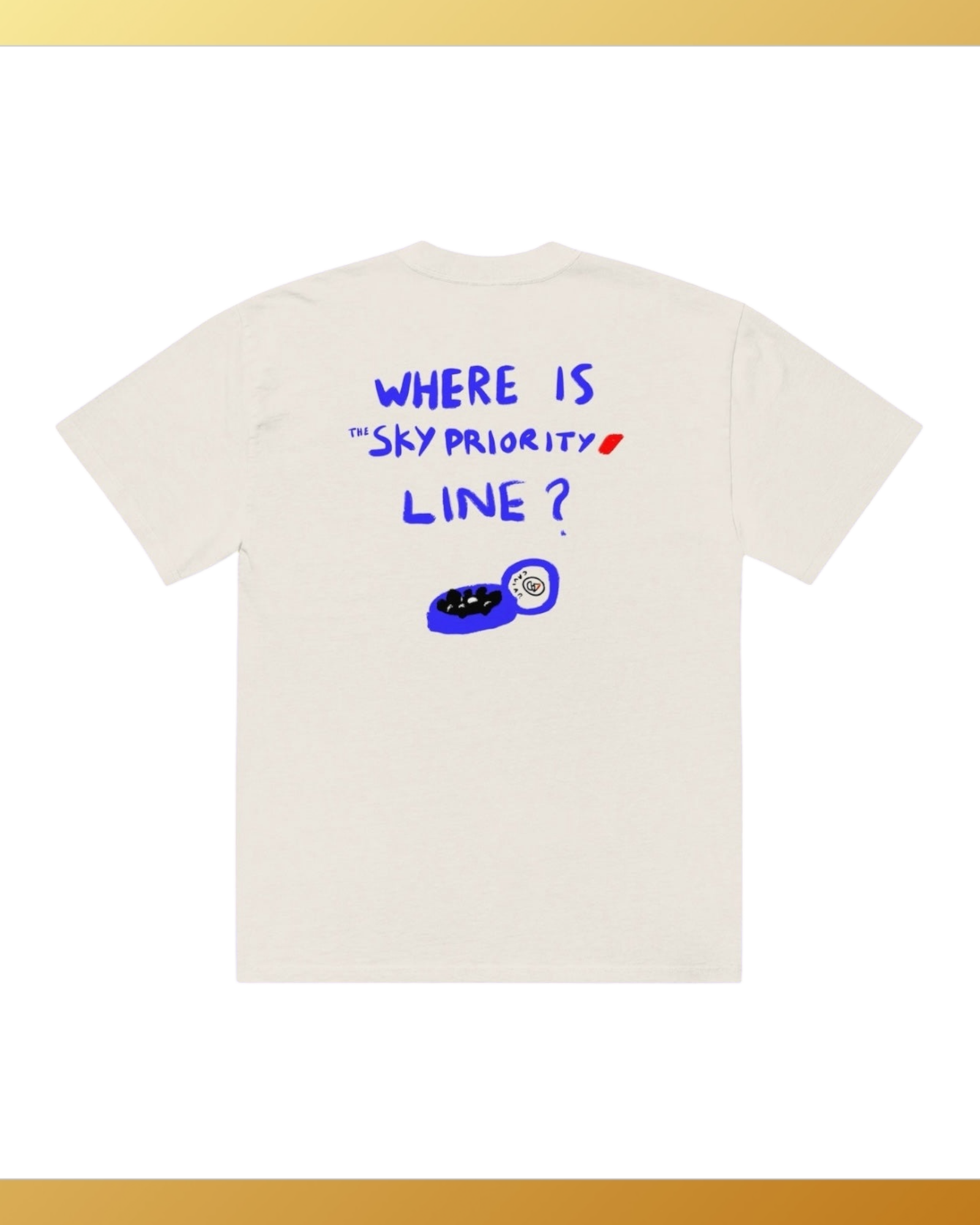 T-shirt PREMIUM Sky Priority OVERSIZE