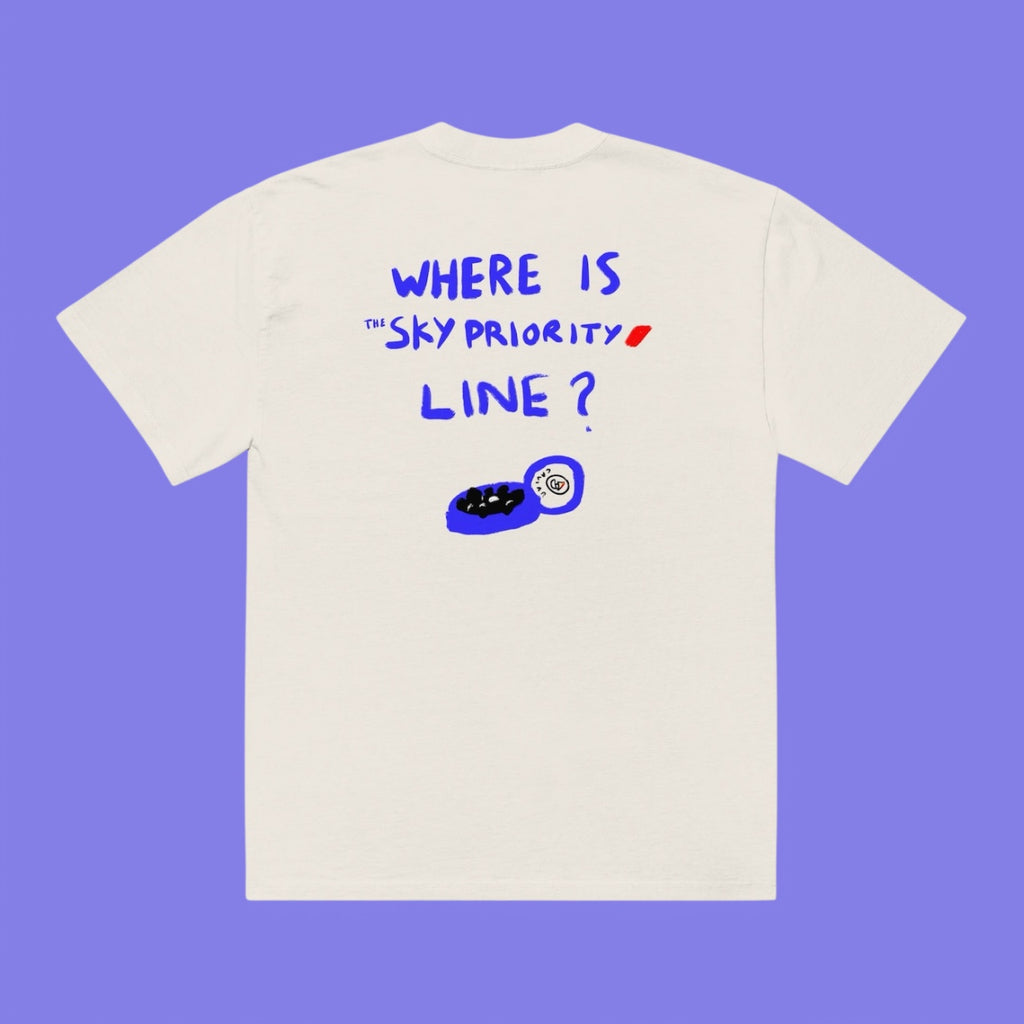 T-shirt PREMIUM Sky Priority OVERSIZED