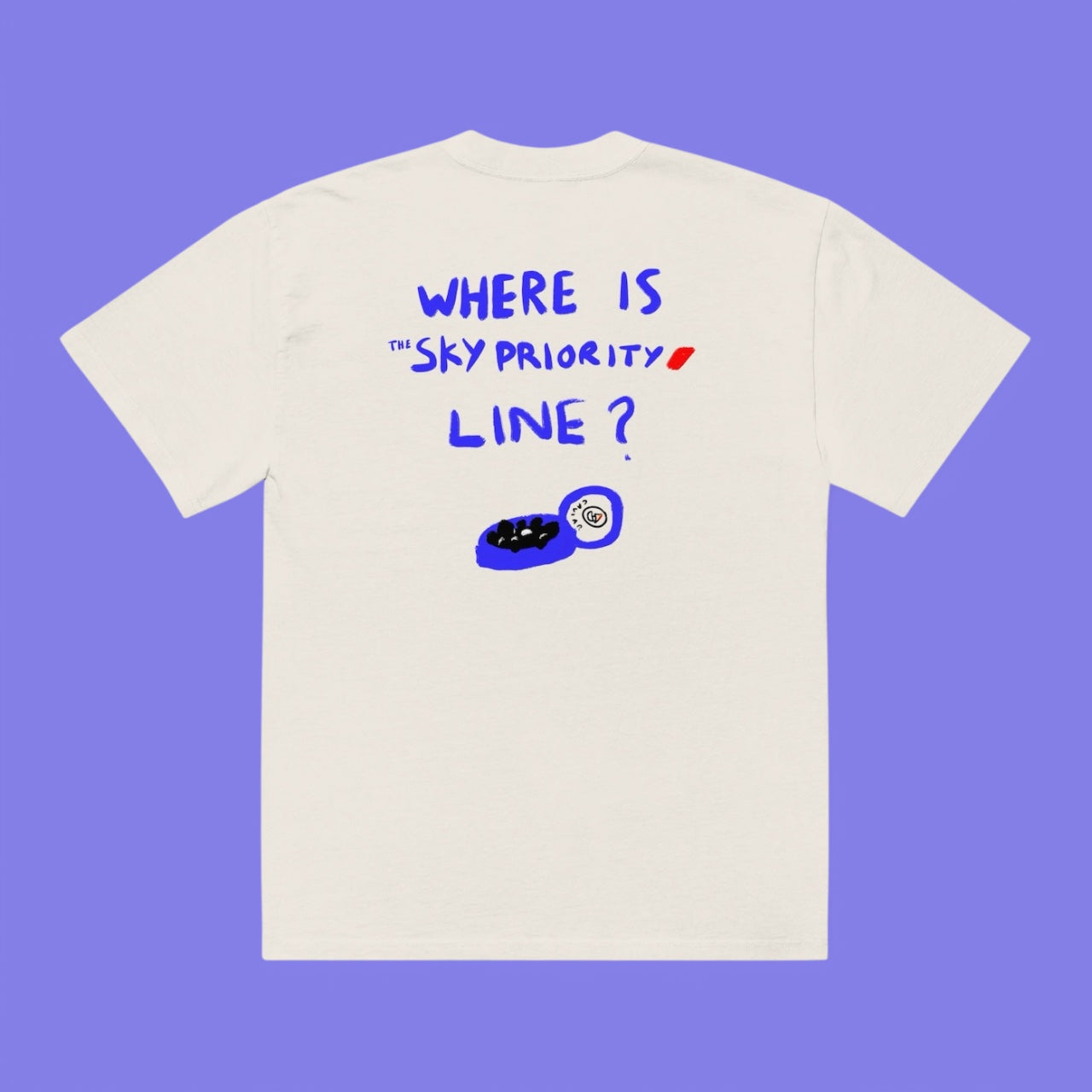 T-shirt PREMIUM Sky Priority OVERSIZED