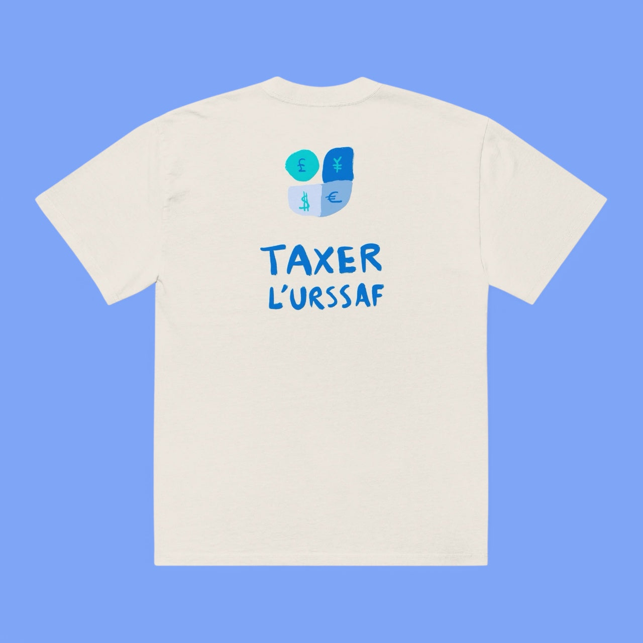 T-shirt oversize délavé