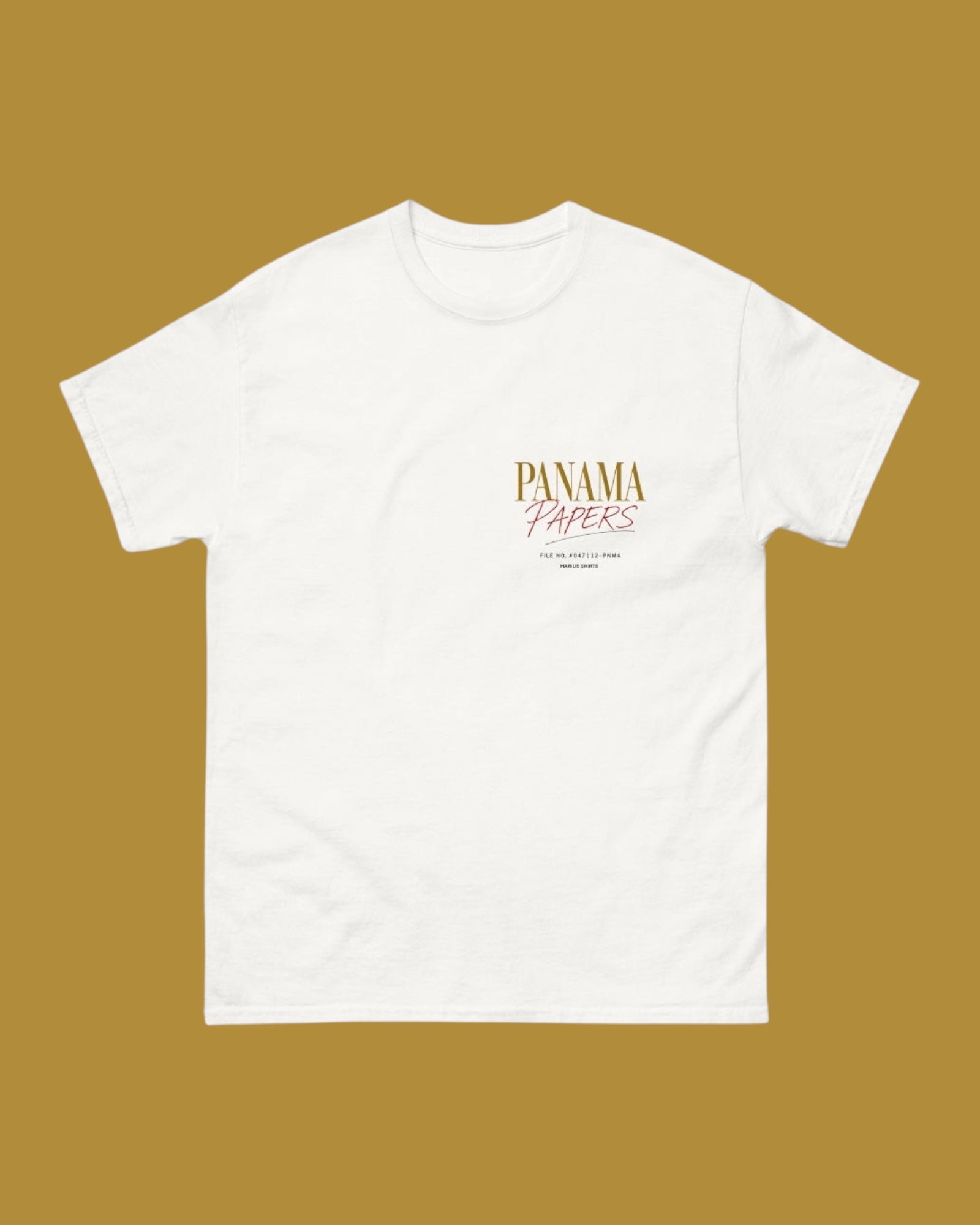 T-shirt PANAMA PAPERS - Édition Limitée