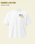 T-shirt « LA VRAIE RICHESSE » - Col Montant OVERSIZE