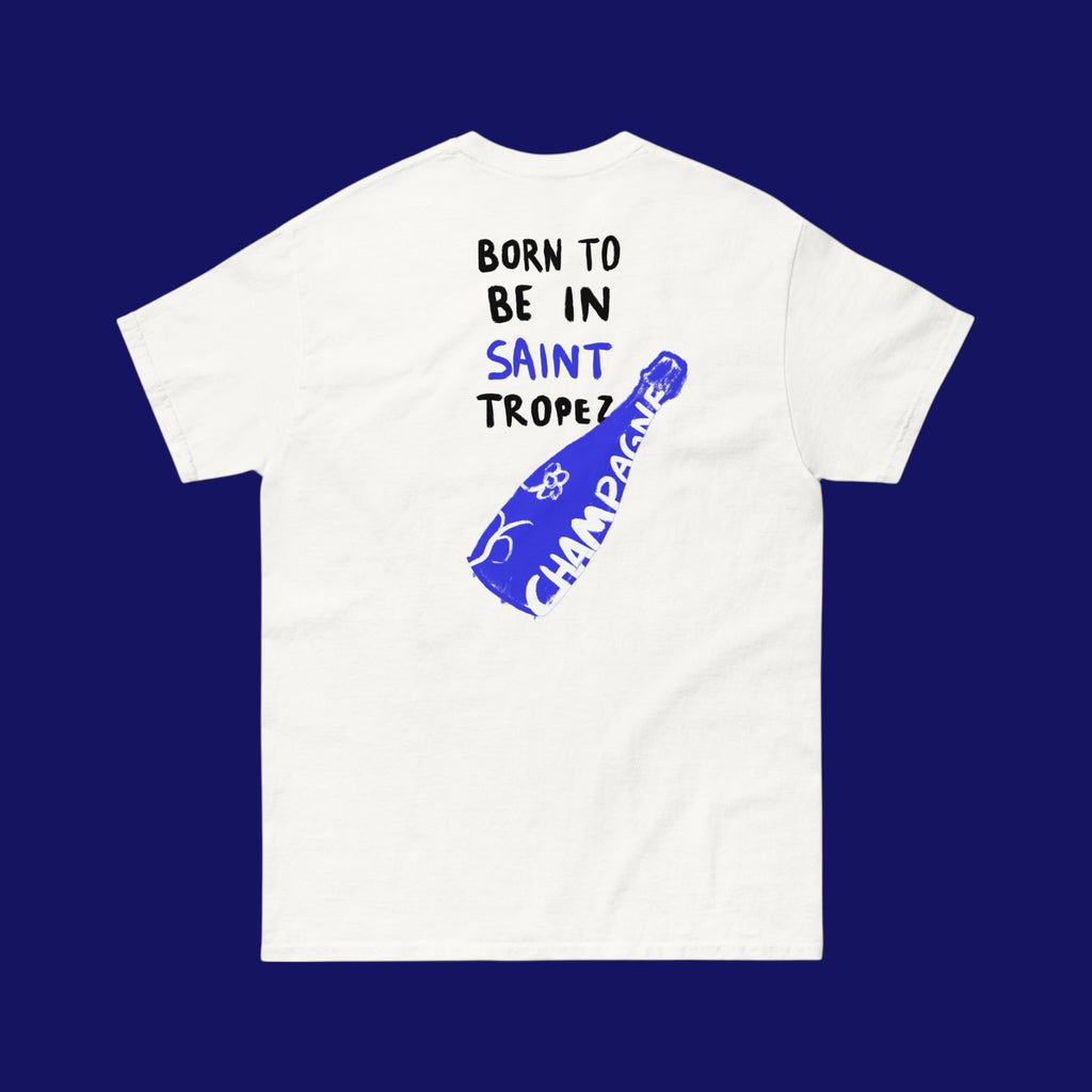 T-shirt BORN TO BE IN ST-TROPEZ