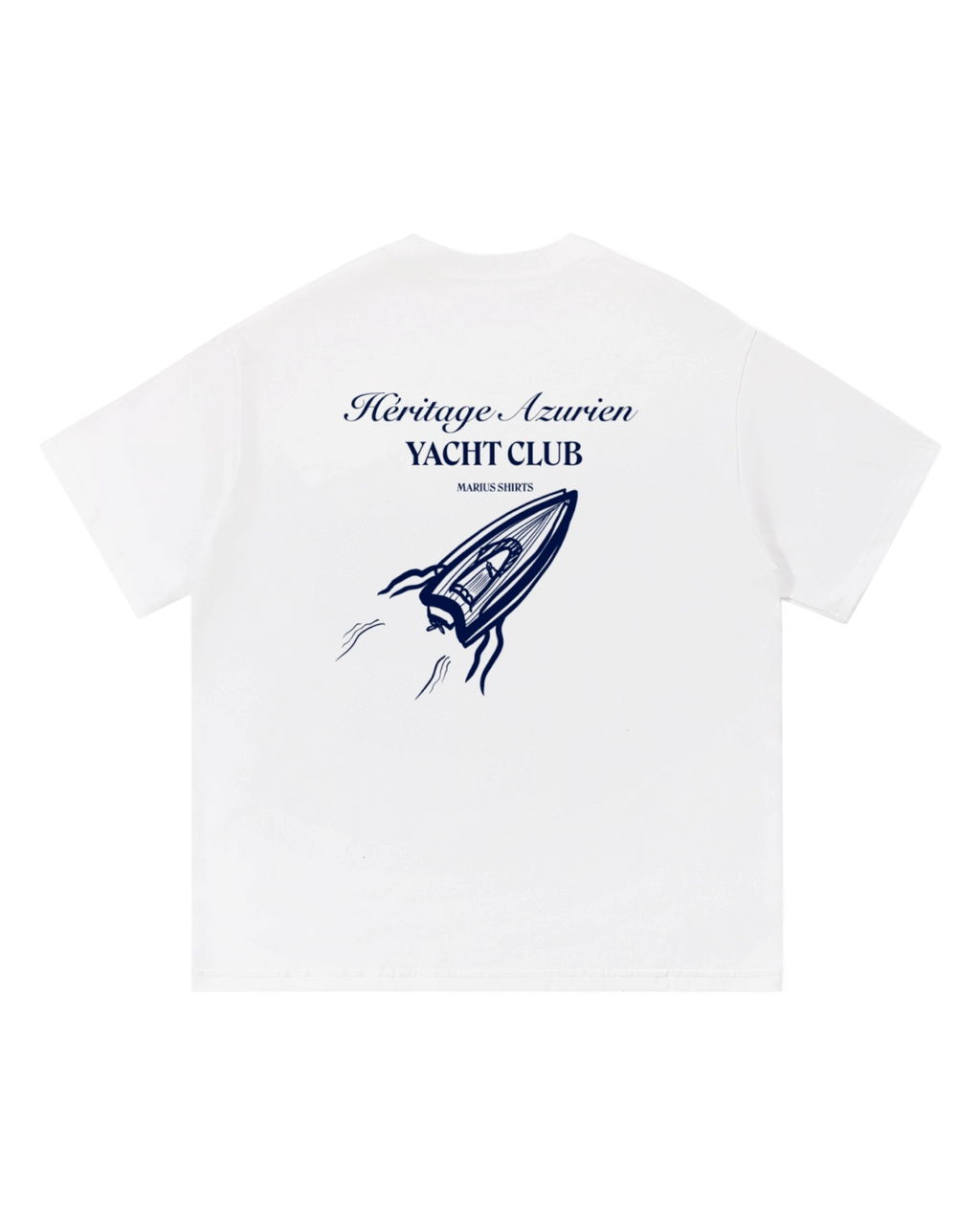 T-Shirt YACHT CLUB - Héritage Azurien