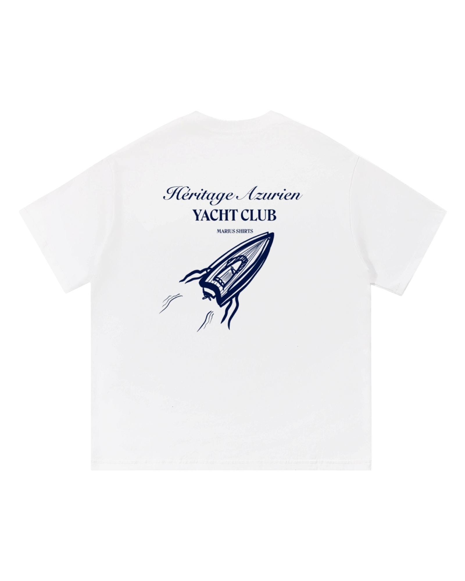 T-Shirt YACHT CLUB - Héritage Azurien
