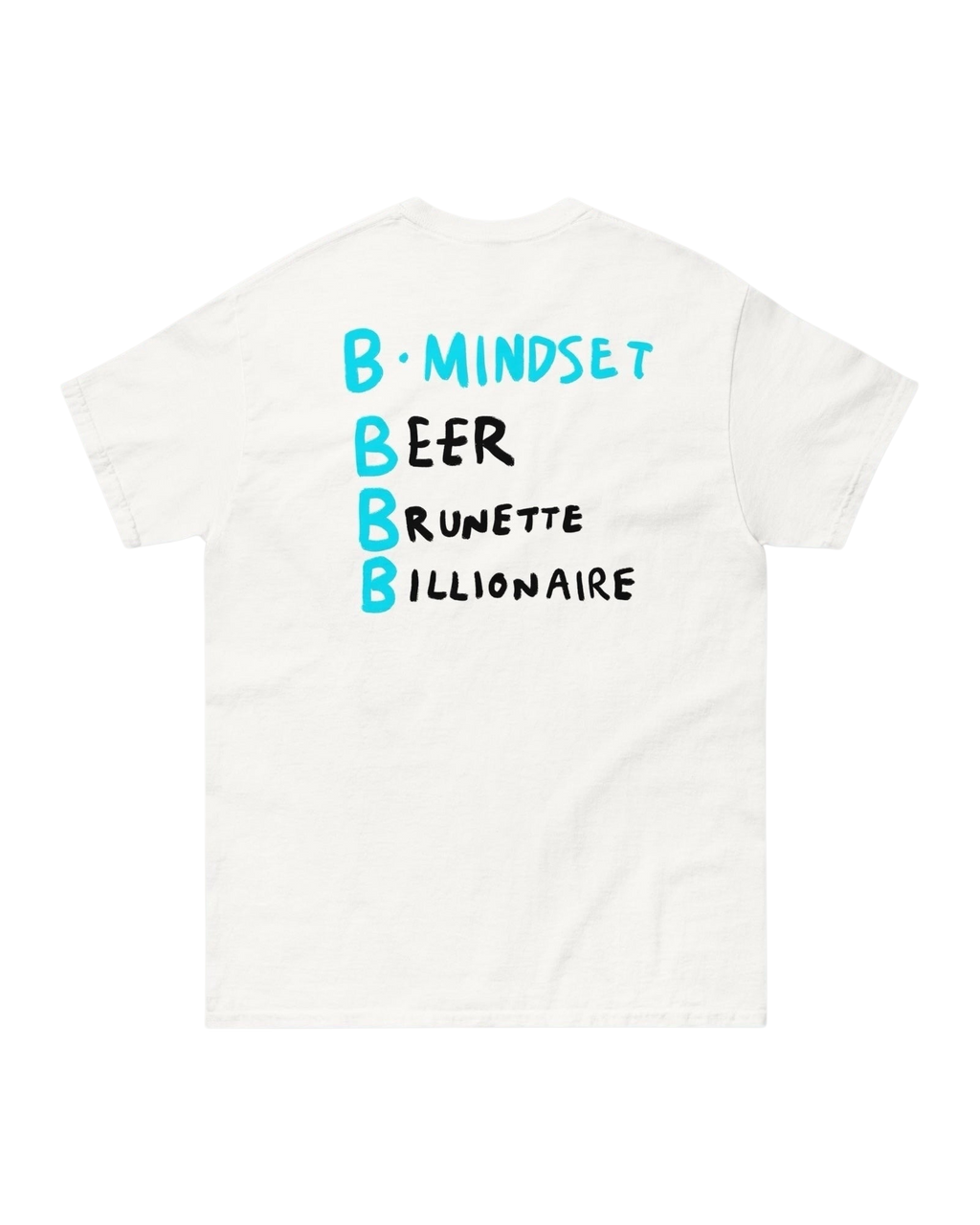 Maglietta con mentalità da miliardario