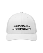 Casquette Premium Trucker Brodée - CHAMPAGNE