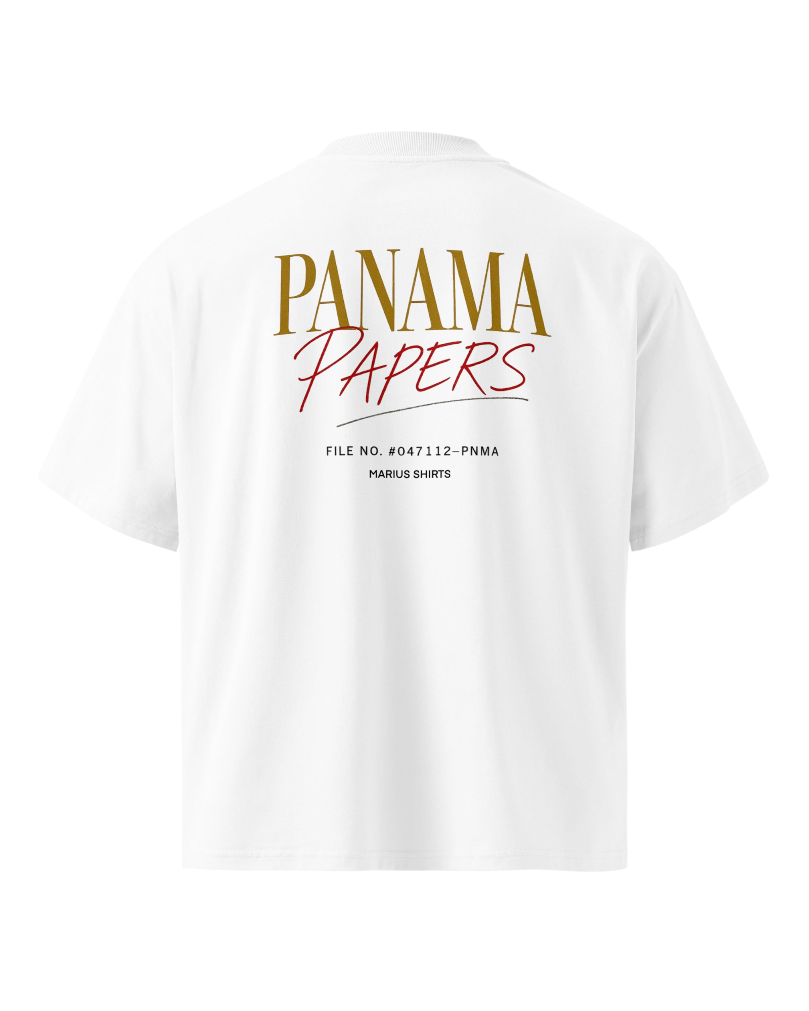T-shirt Panama Papers - Premium Oversize