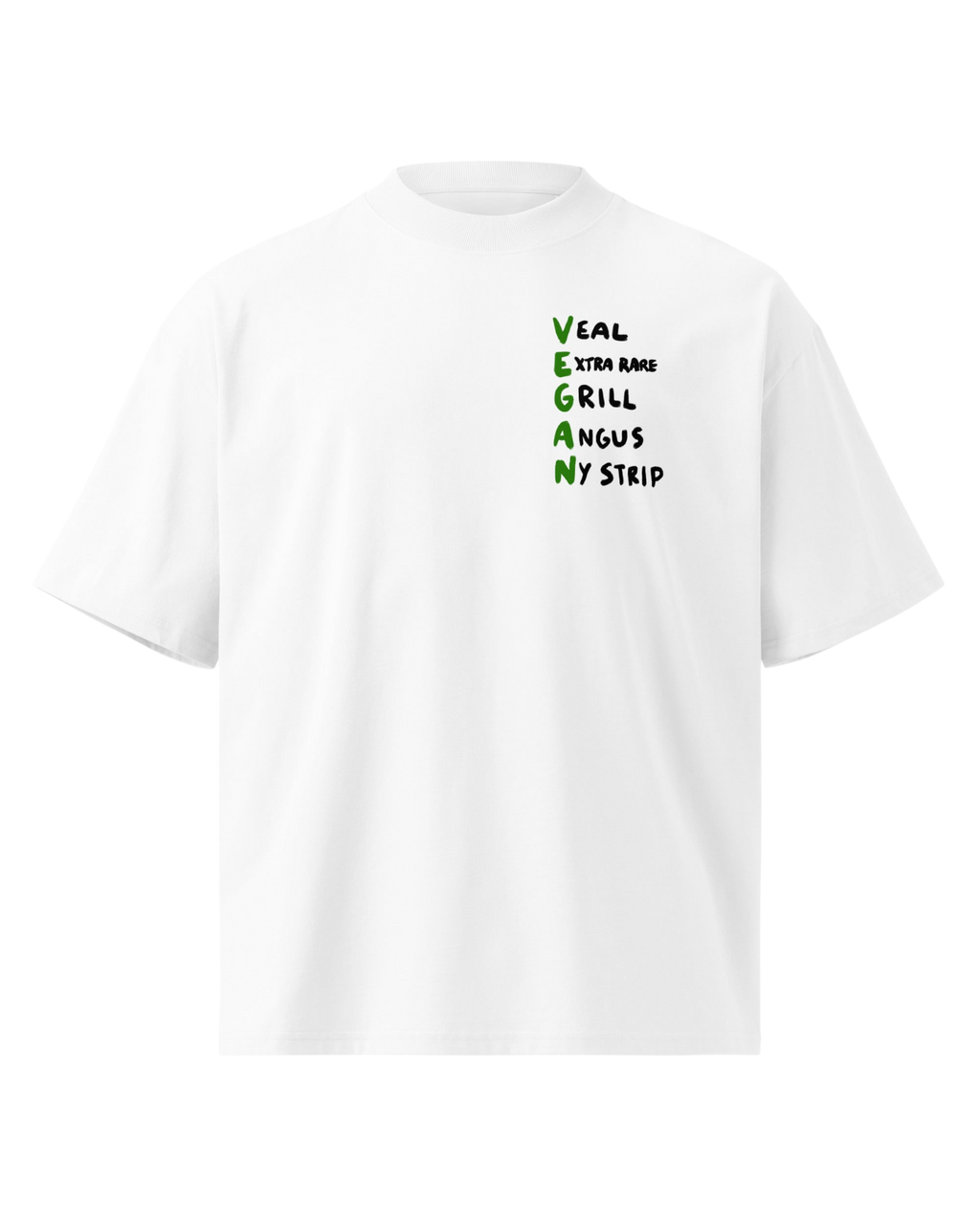 T-shirt Vegan - Premium Oversize