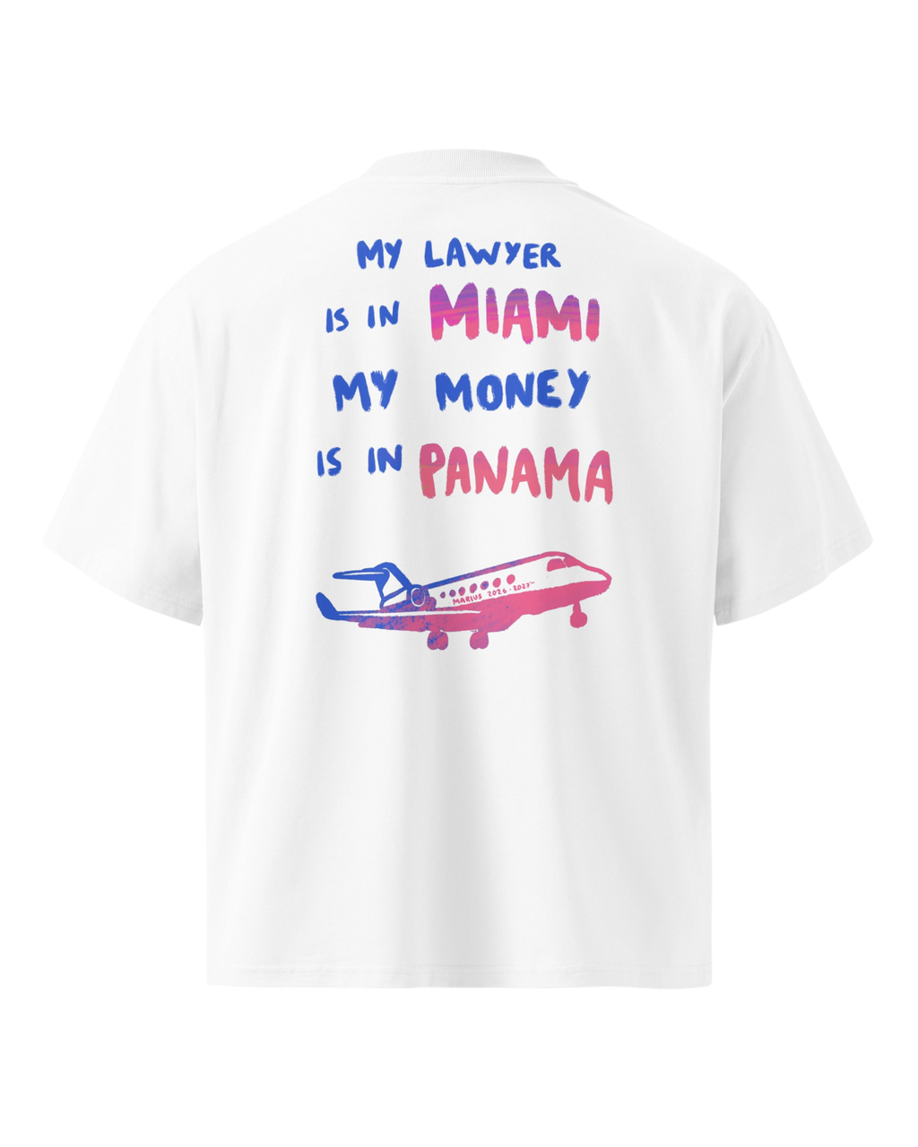 T-shirt Premium - MY MONEY - Oversized