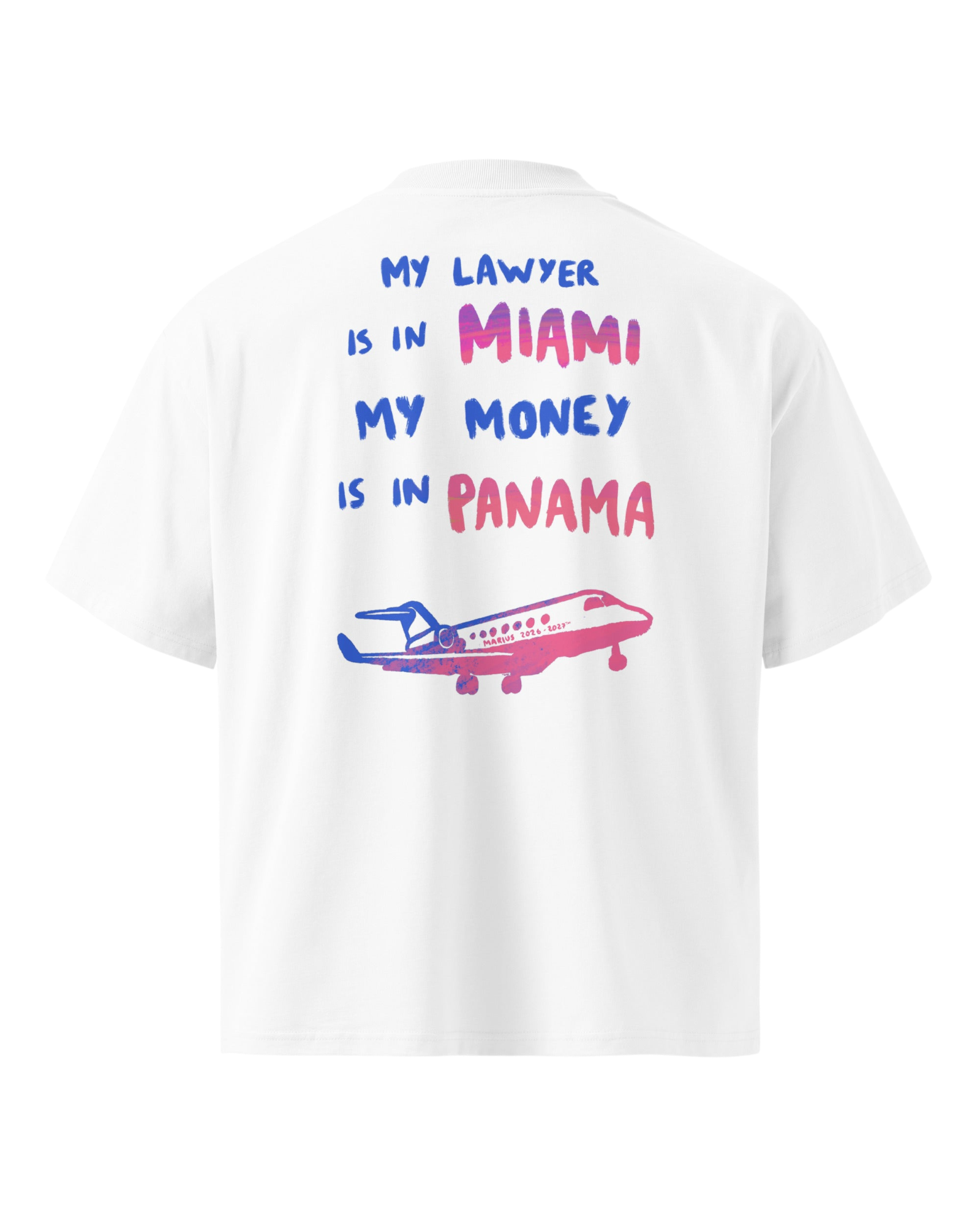 T-shirt Premium - MY MONEY - Oversized